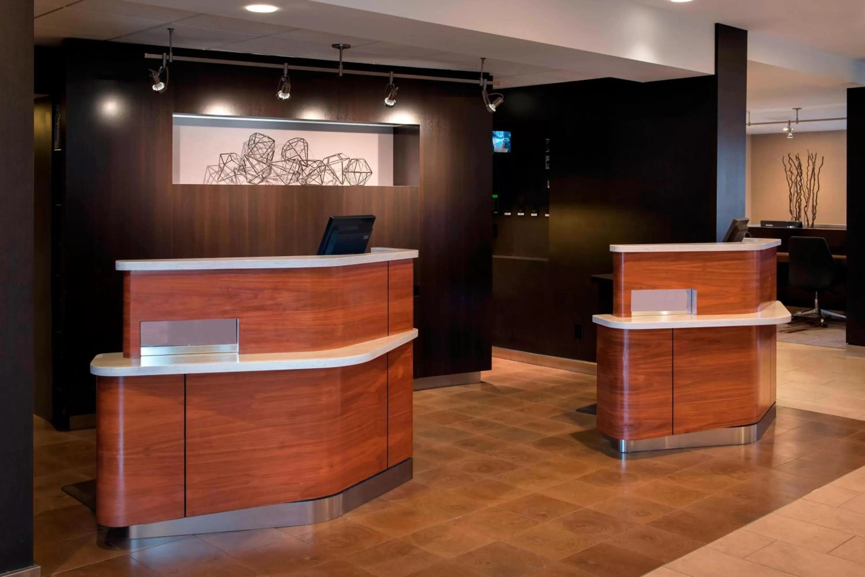 Lobby or reception in Courtyard by Marriott Chicago Naperville