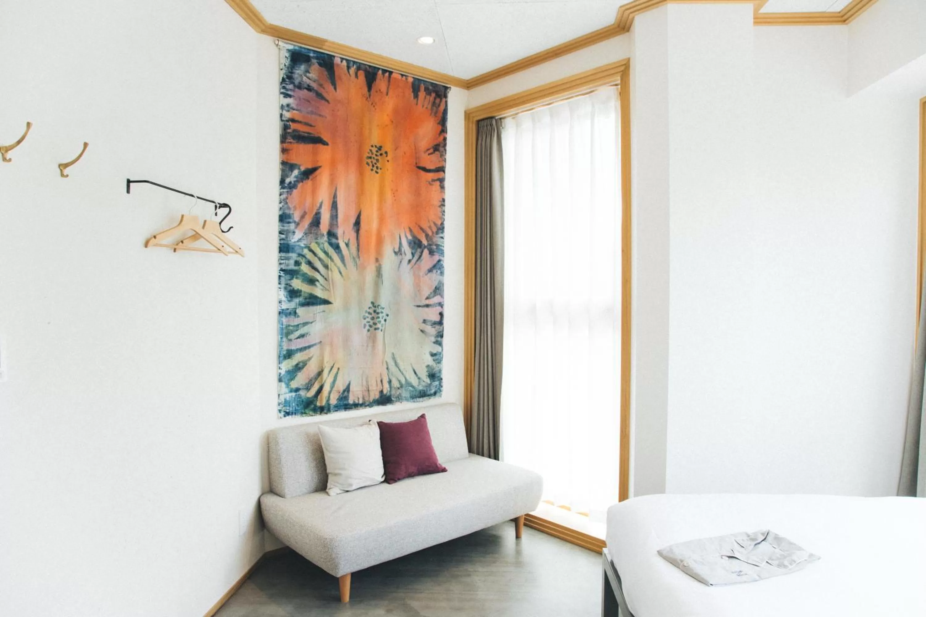 Photo of the whole room, Bed in Hotel Noum OSAKA