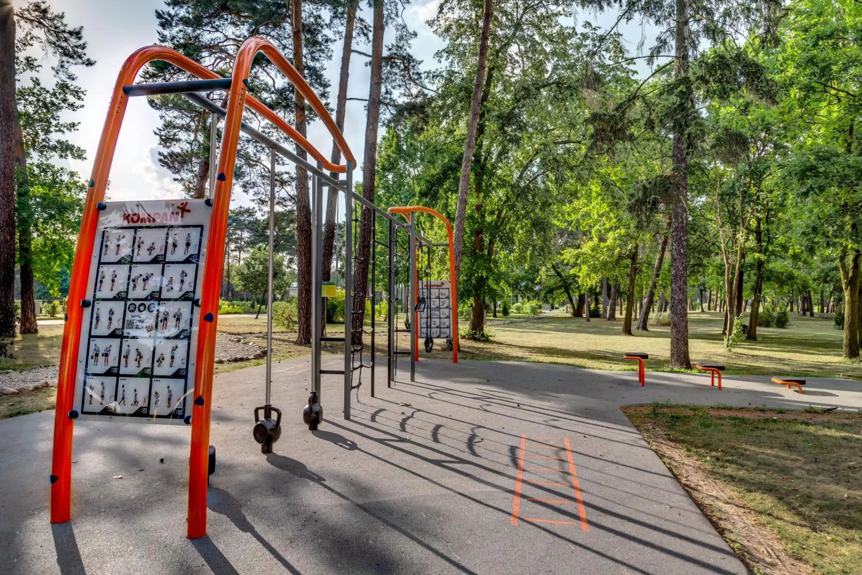 Children play ground in Holiday Inn Resort Warsaw Józefów by IHG