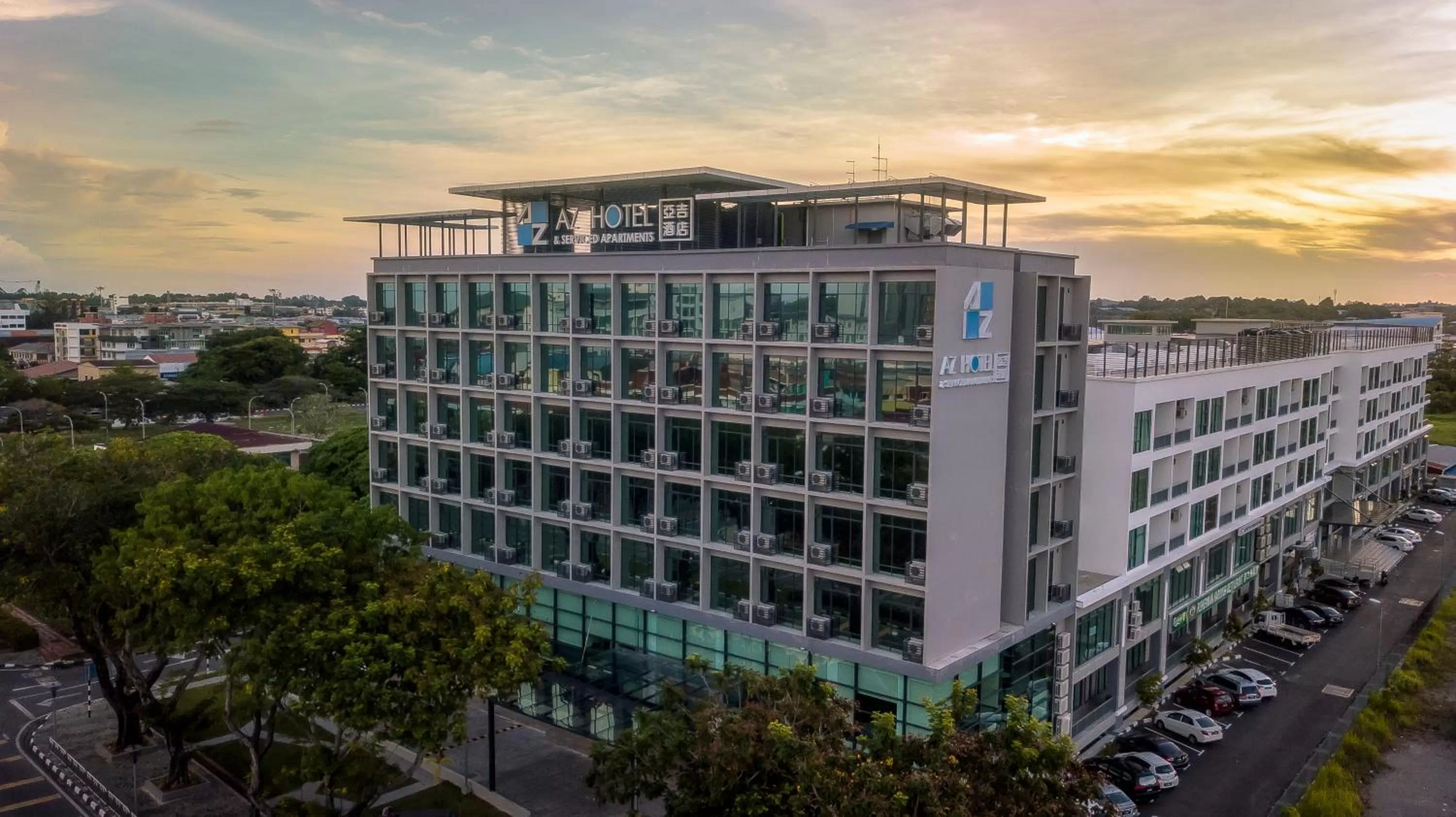 Property building in AZ Hotel & Serviced Apartments