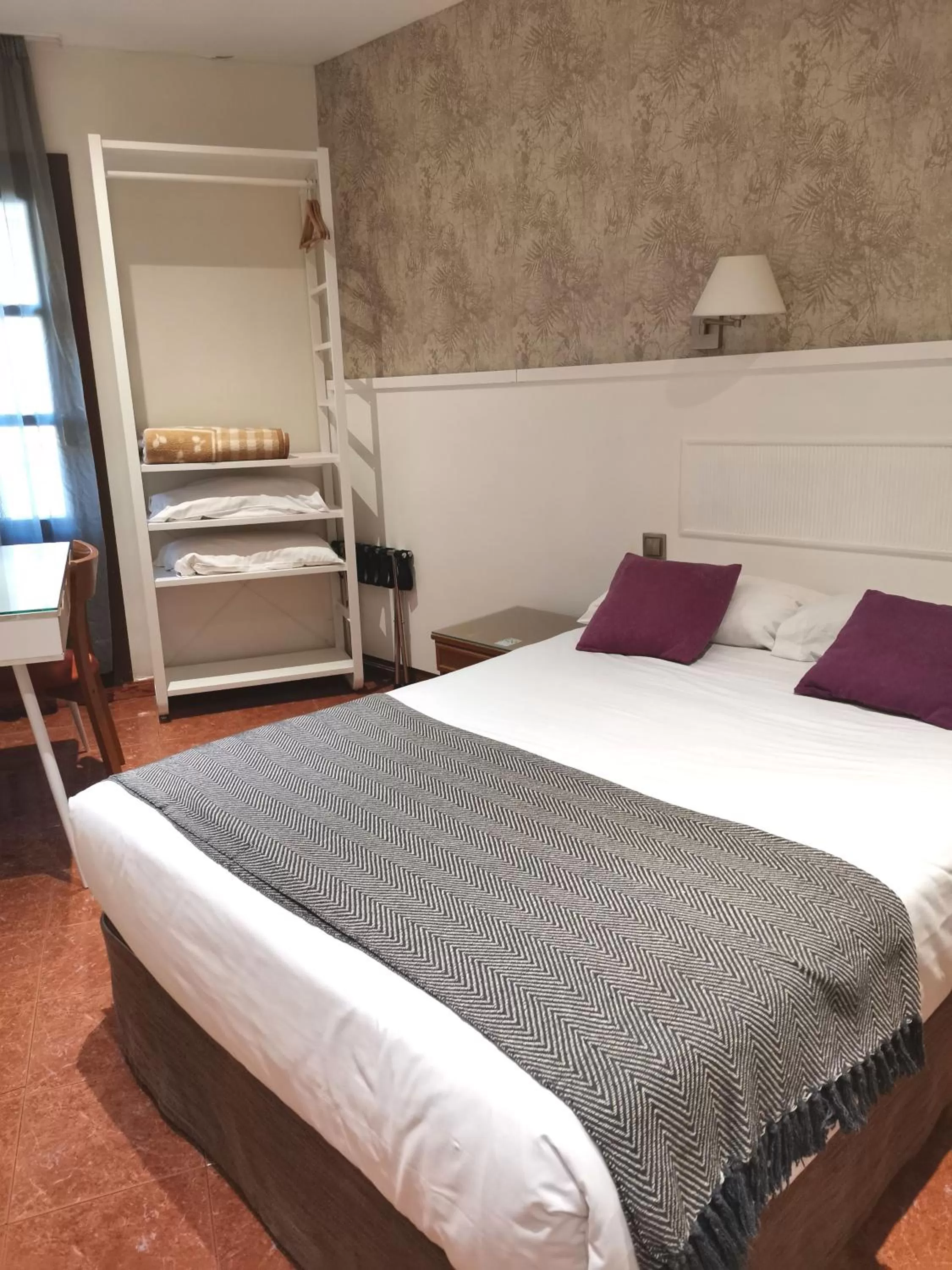 Bed in Hotel Lloret Ramblas