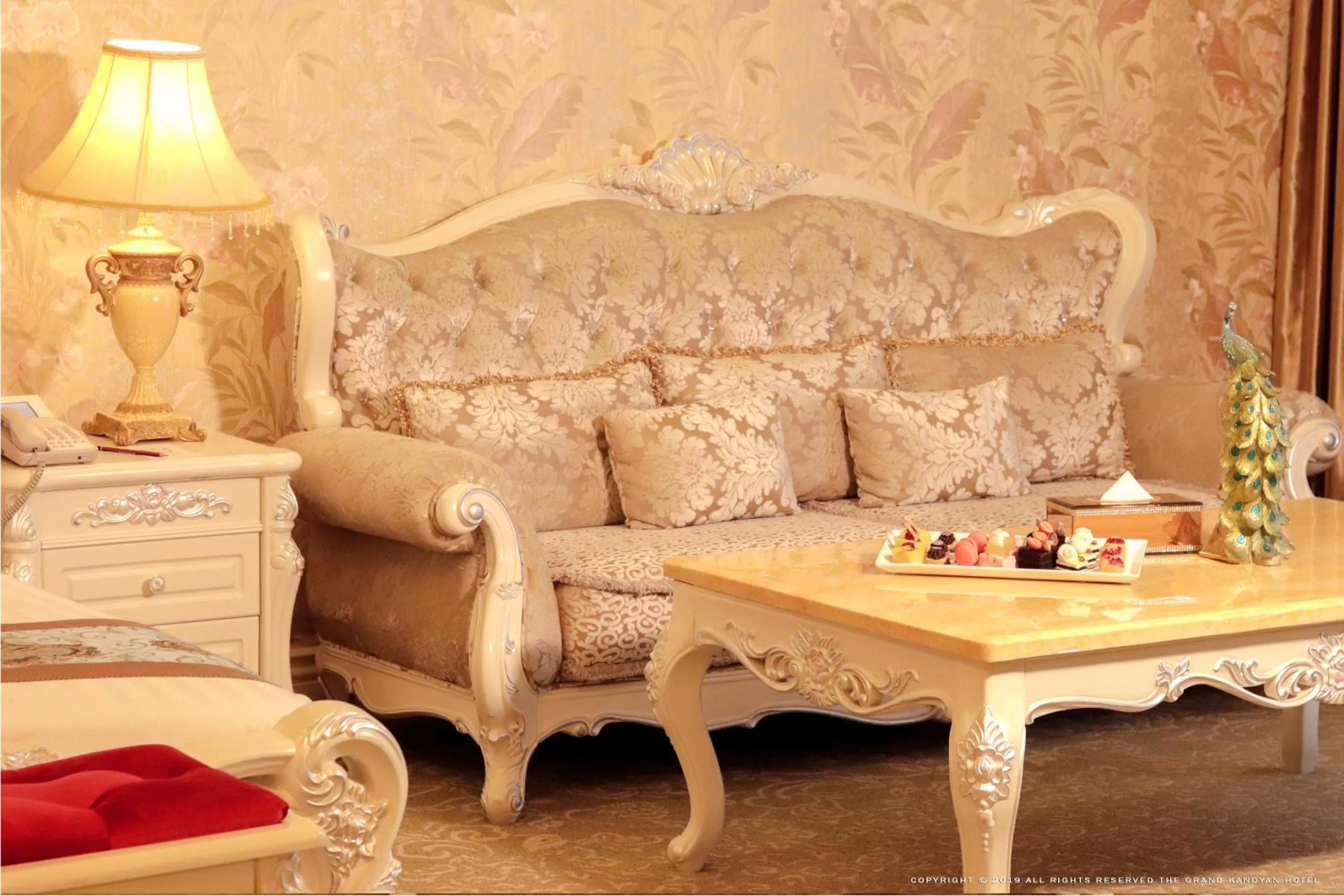 Seating area in The Grand Kandyan