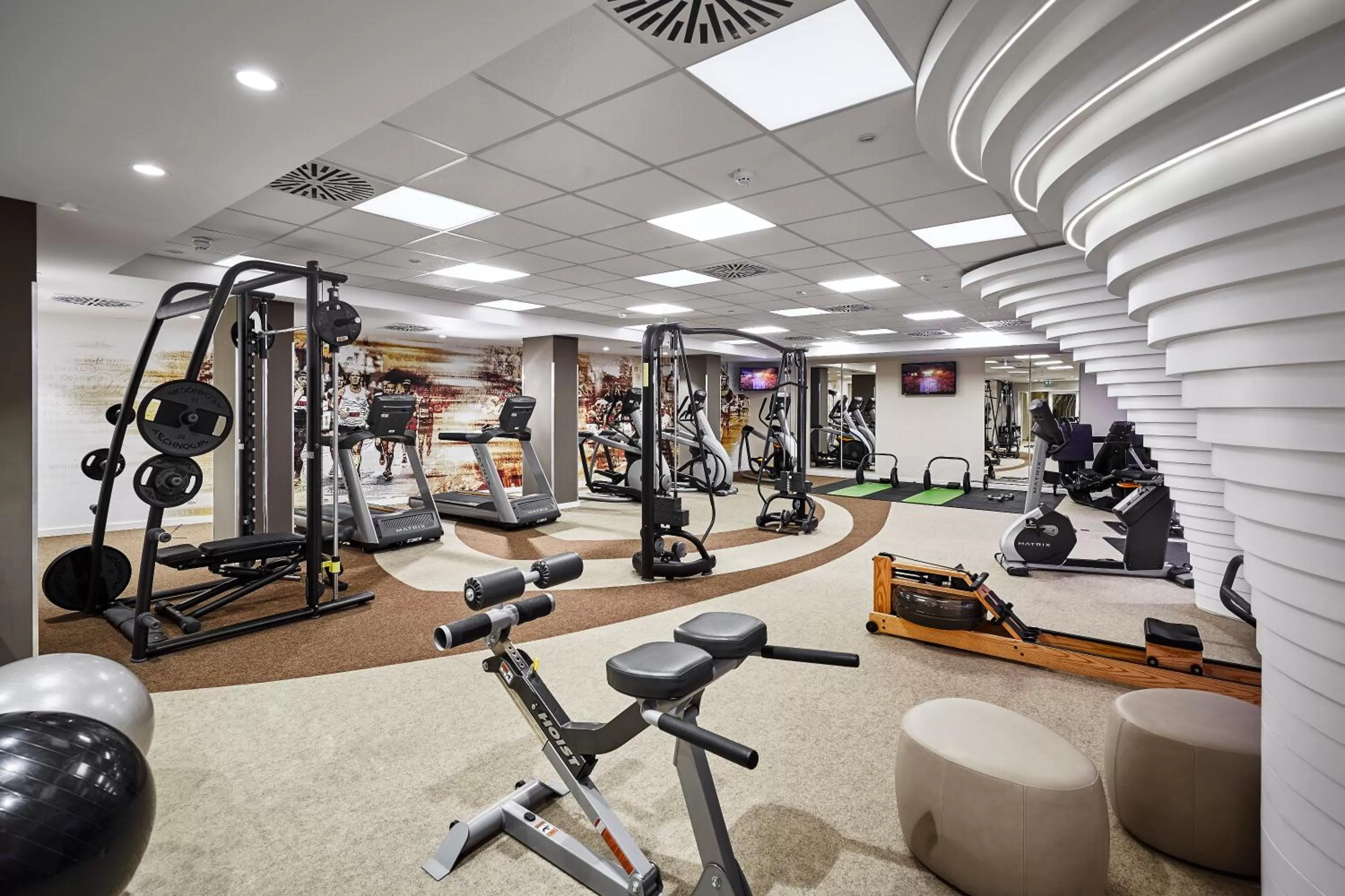 Fitness centre/facilities in Lindner Hotel Cologne City Plaza, part of JdV by Hyatt