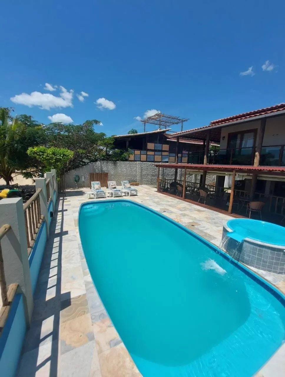 Swimming pool in Pousada Pé na Areia Gostoso