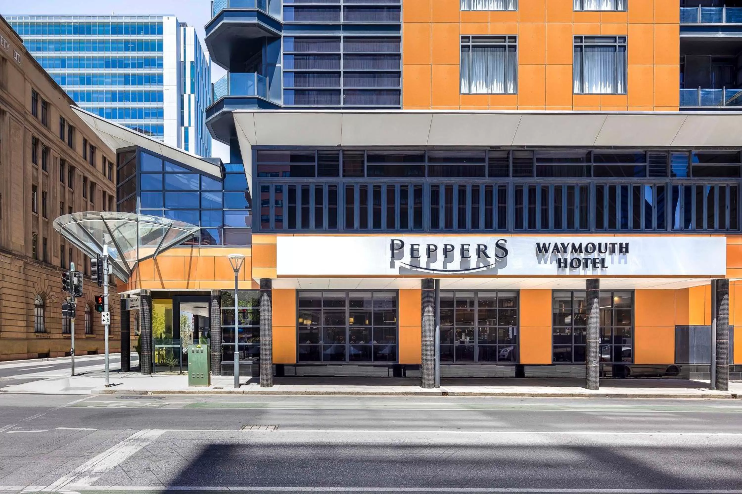 Property building in Peppers Waymouth Hotel