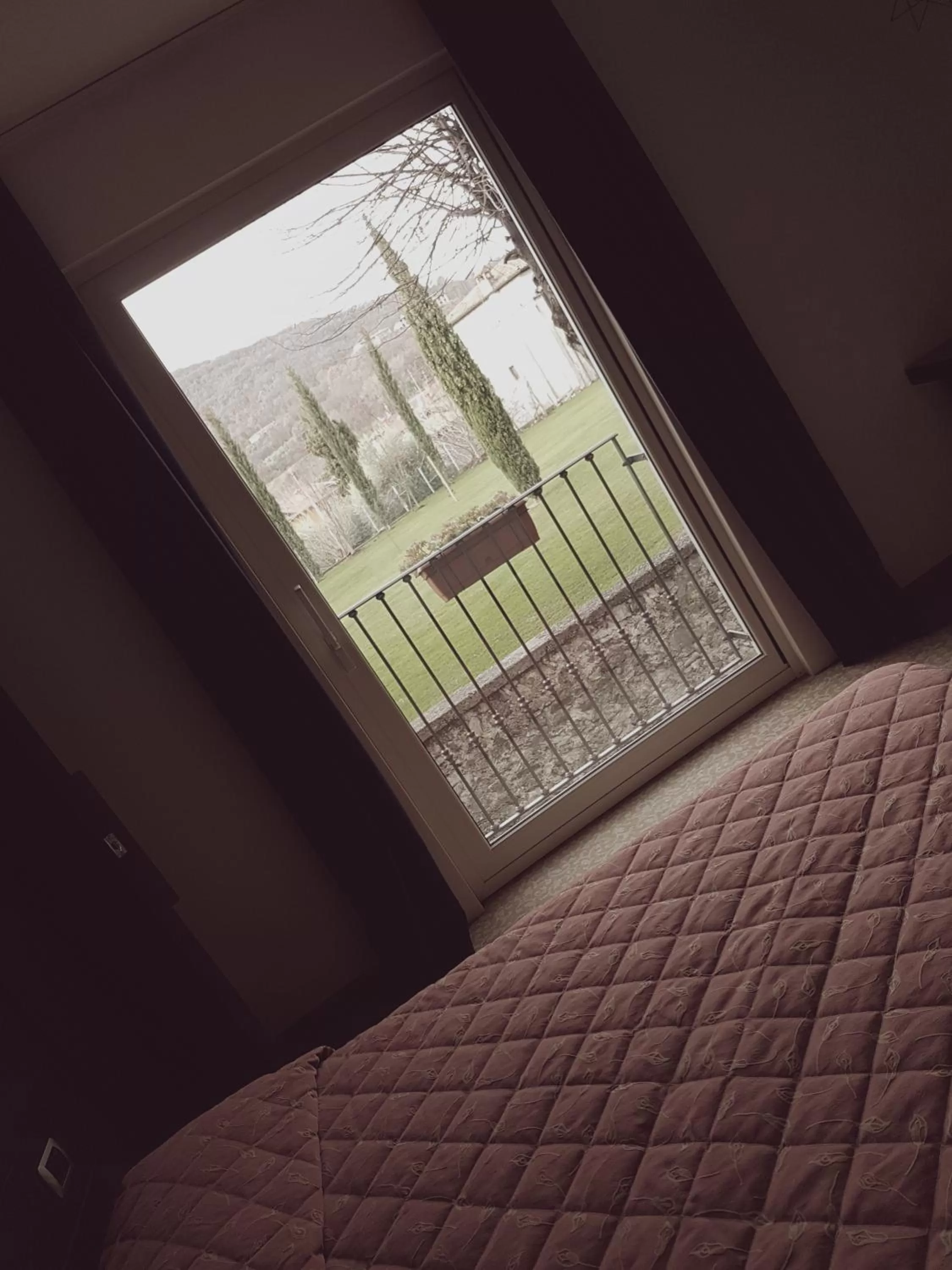 Garden view in Locanda del Lago Rosmunda