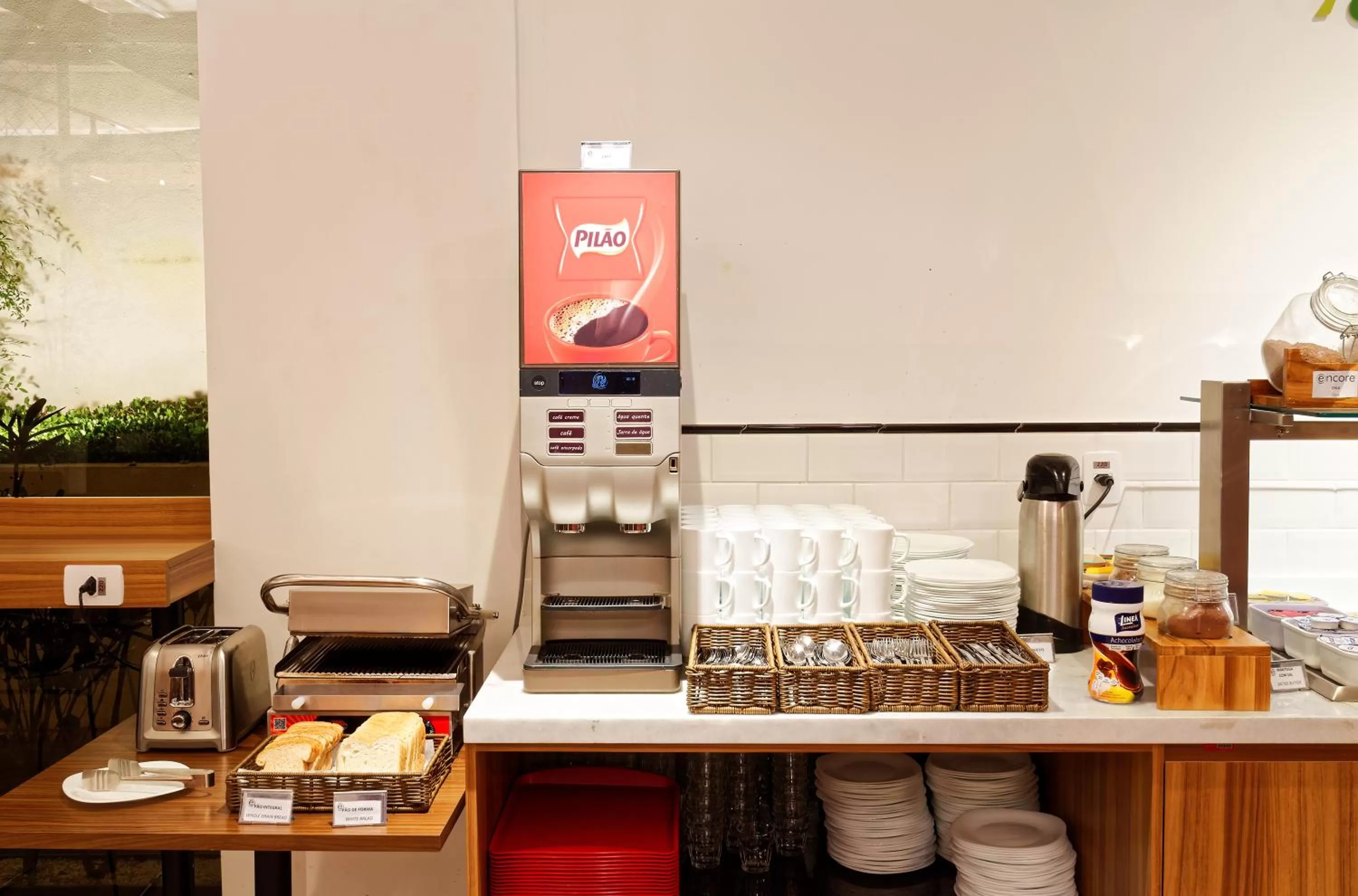 Buffet breakfast in Ramada Encore Sao Paulo Tiradentes Centro