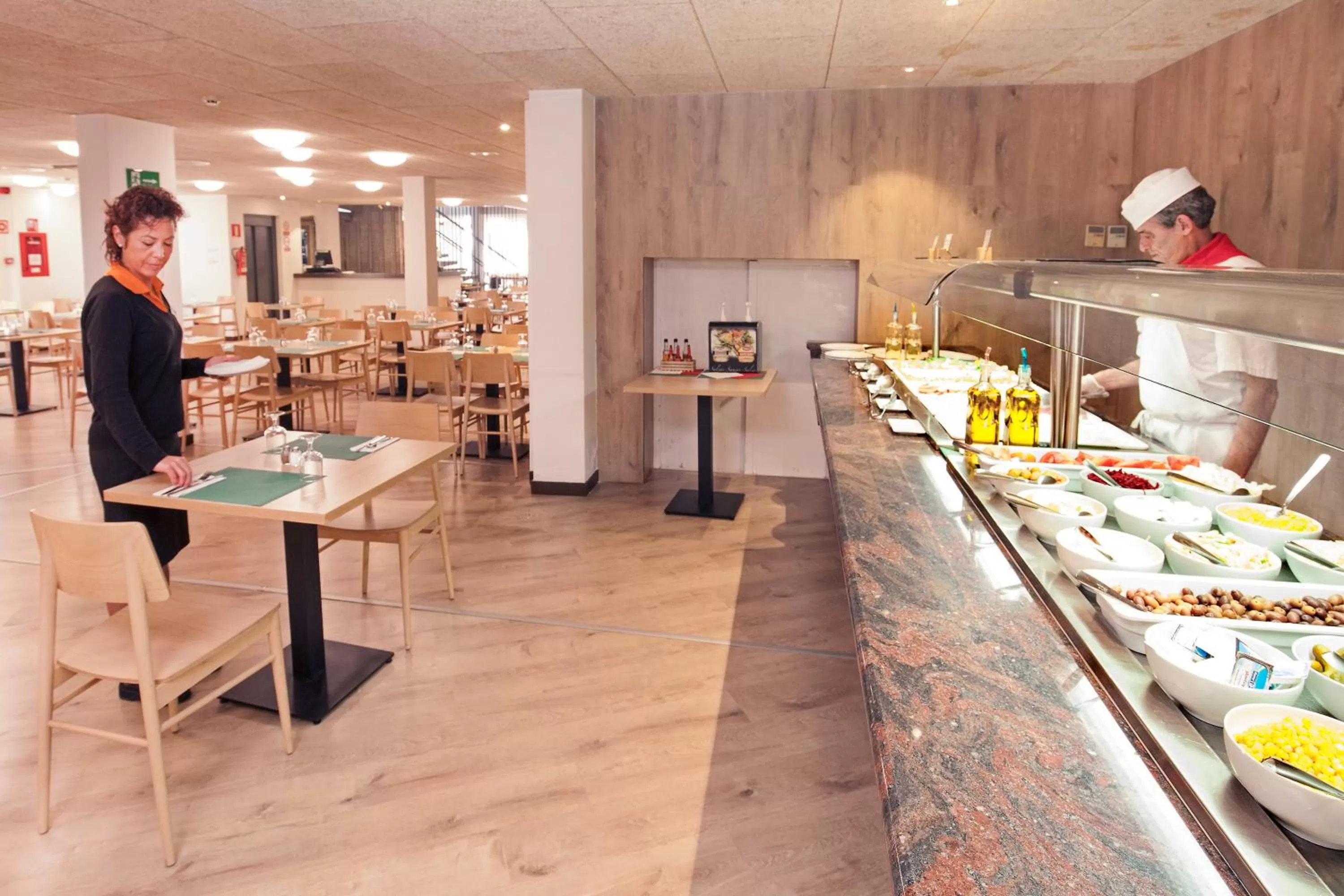 Restaurant/places to eat in Hotel Gala Placidia 3'''sup