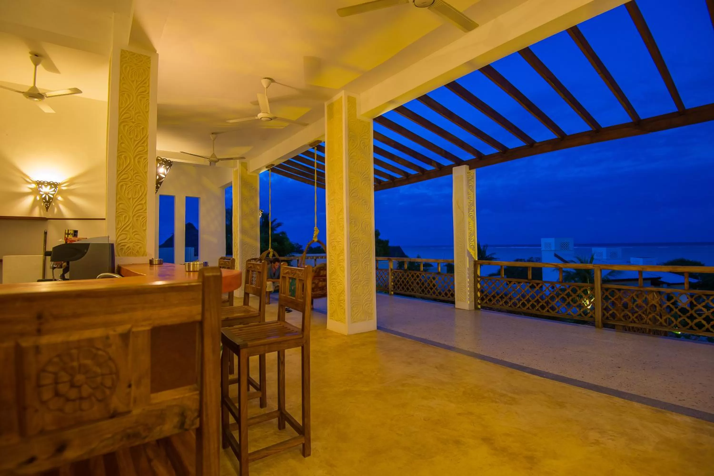 Lounge or bar, Sea View in Warere Beach