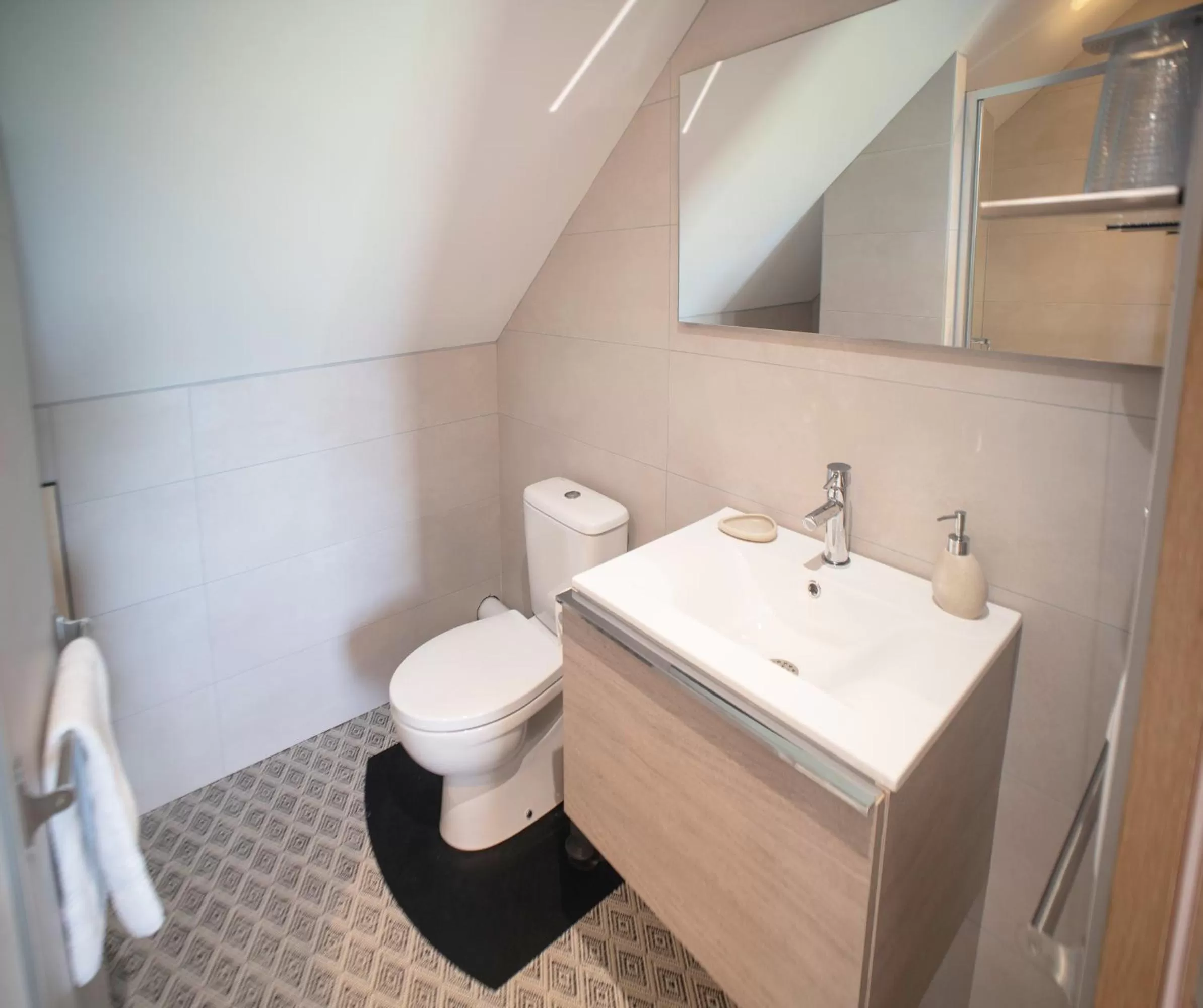 Toilet in Le jardin des 4 saisons