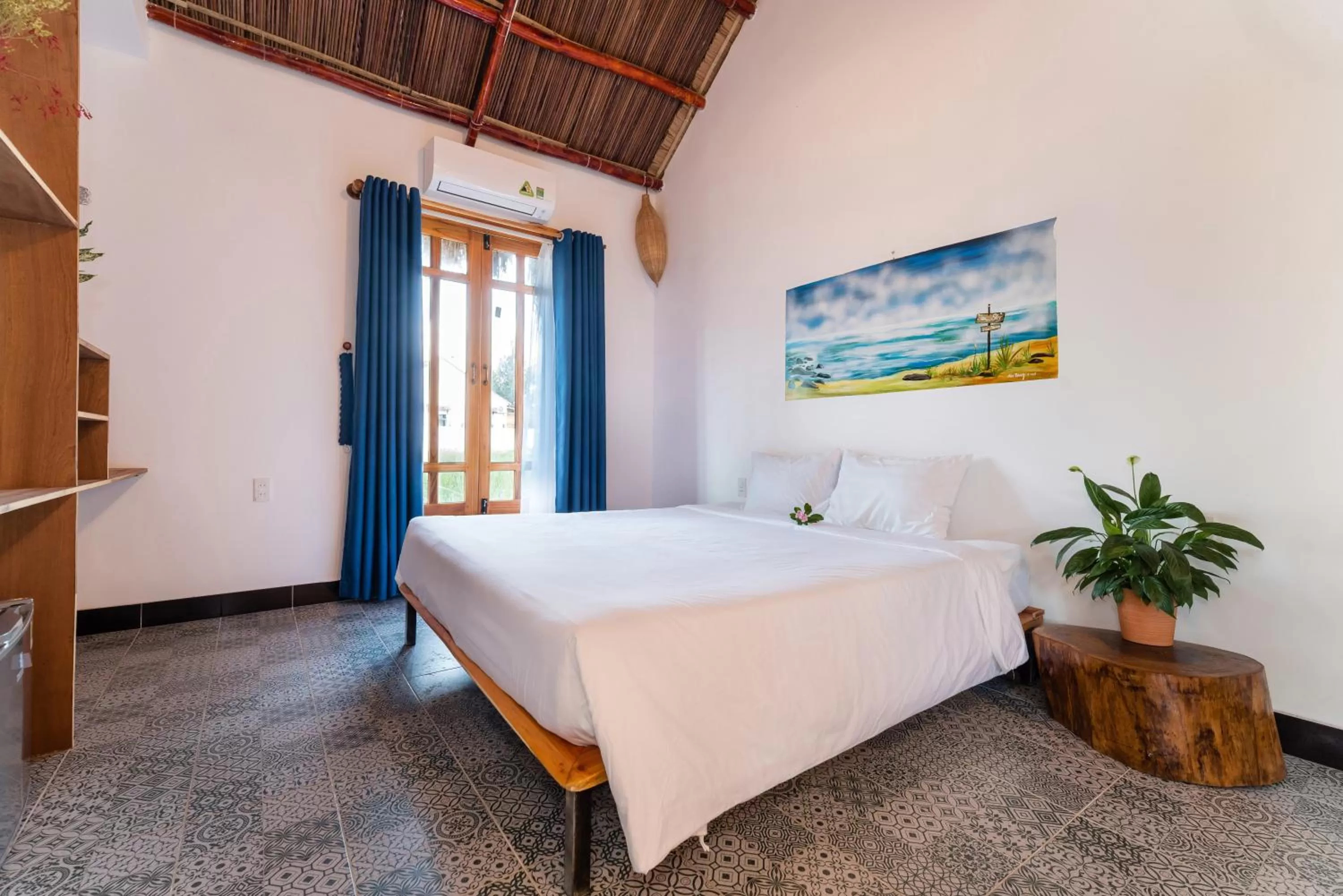 Bed in La Belle Anbang Homestay