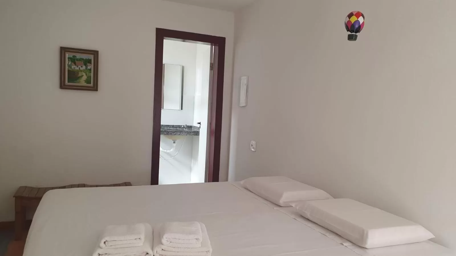 Bed in Mirante Mineiro Pousada