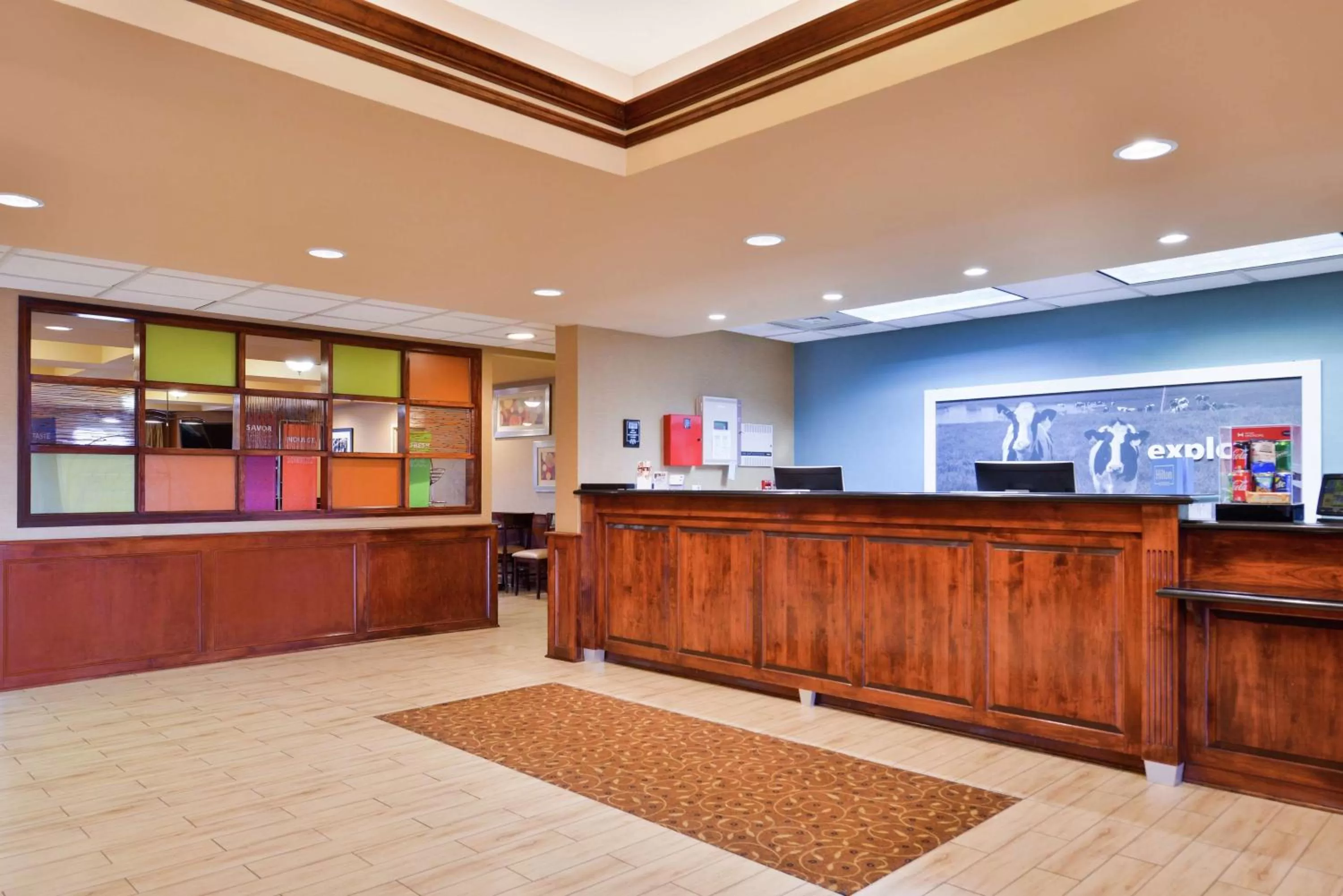 Lobby or reception in Hampton Inn Greensboro East / McLeansville