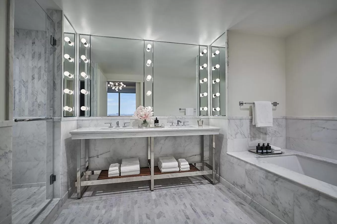 Shower in Pendry West Hollywood