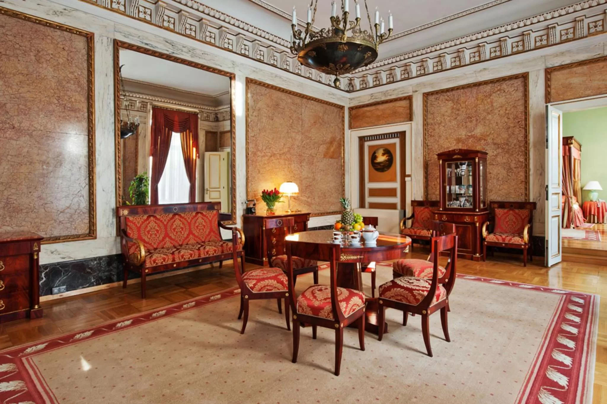 Living room in Grand Hotel