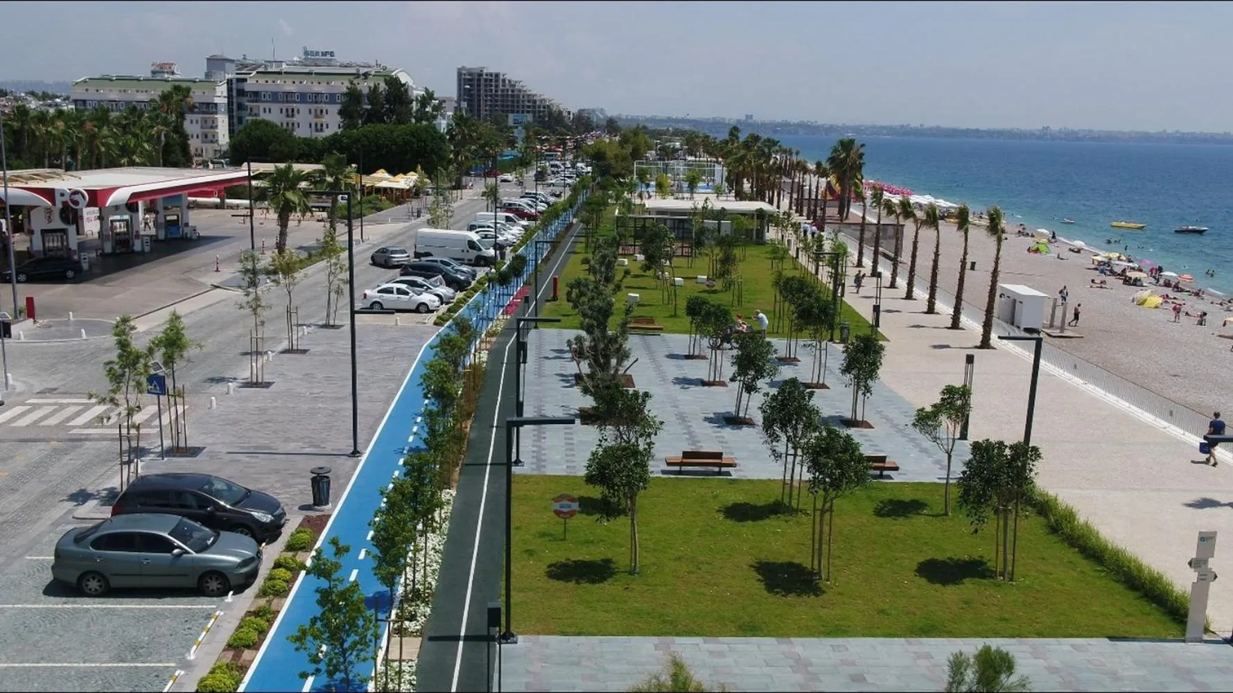 Beach in Kristal Beach Hotel