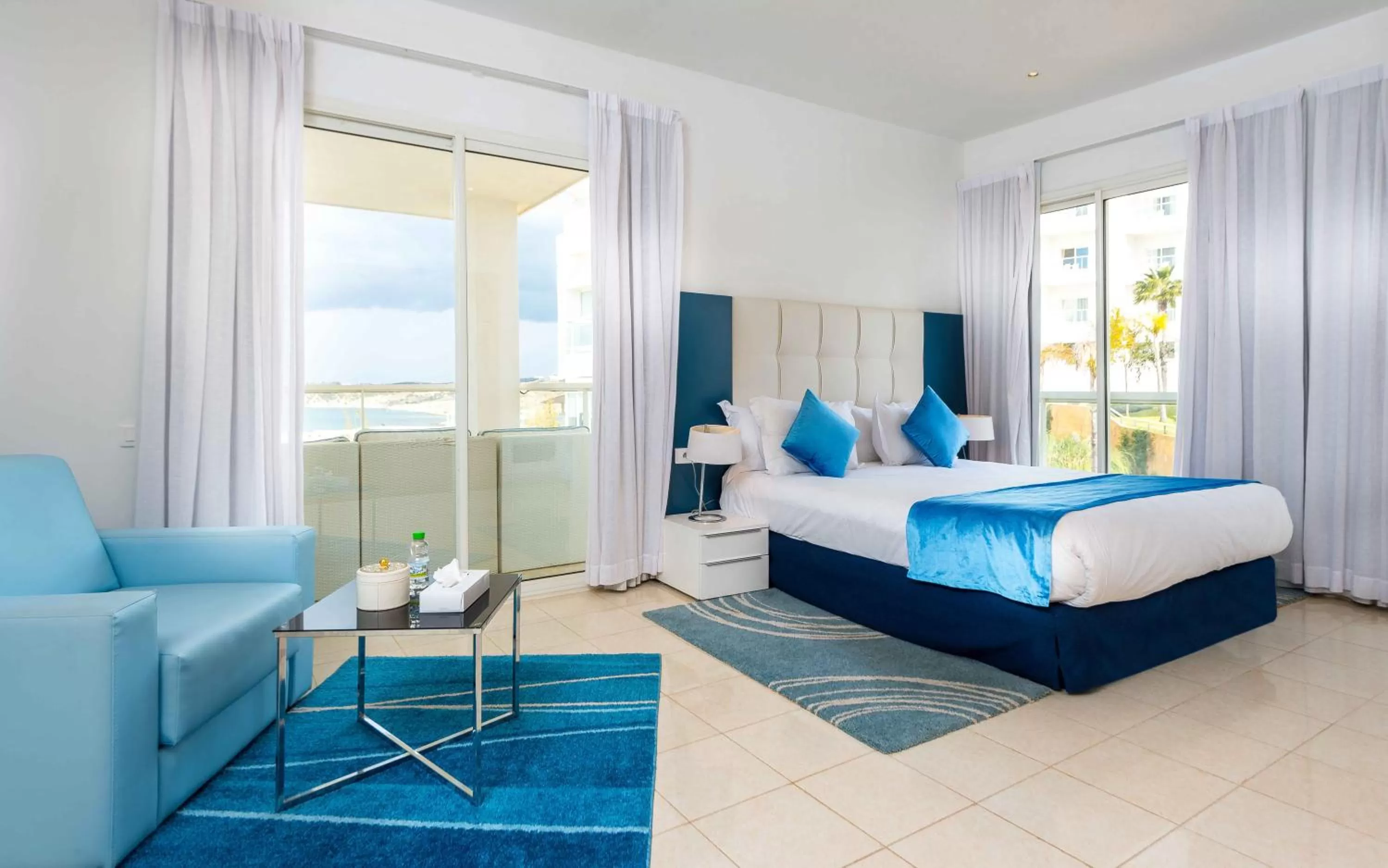 Bedroom, Bed in Hotel Farah Tanger