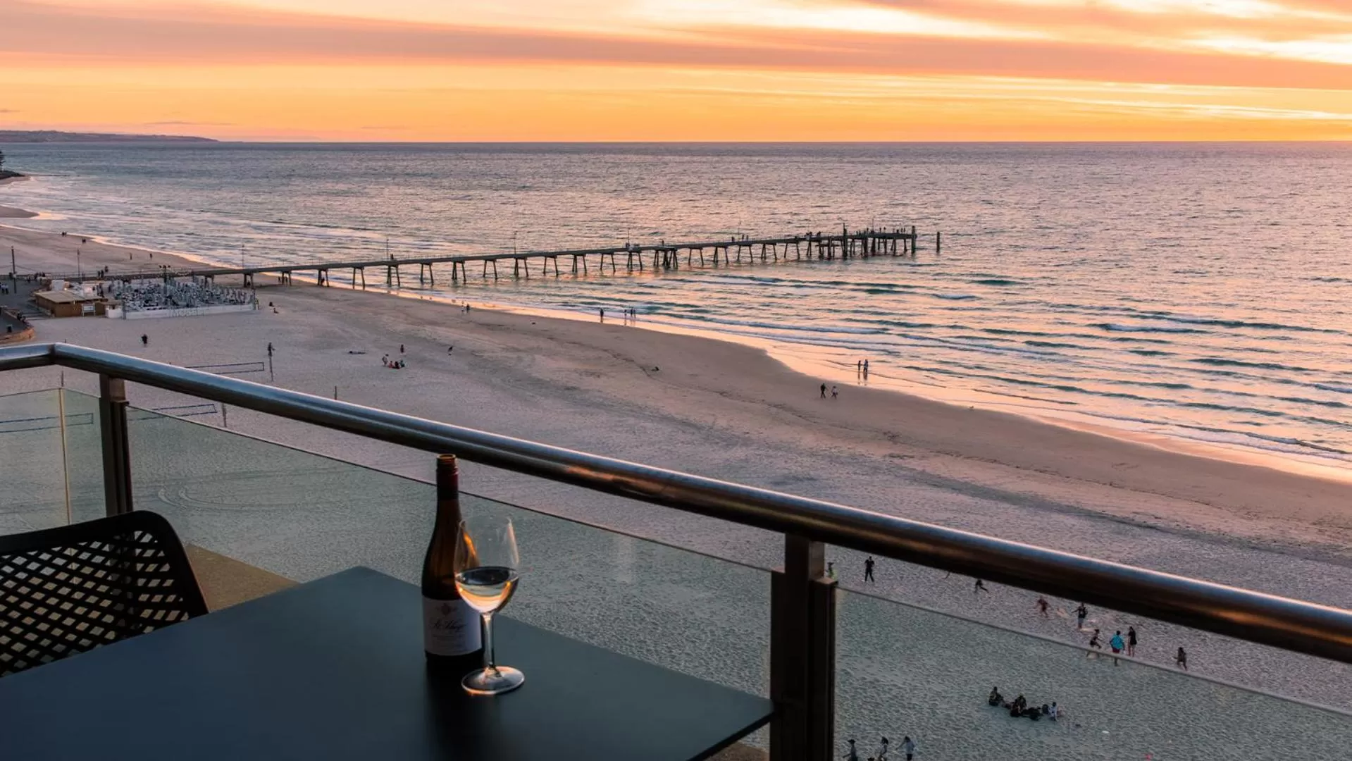 Sea view in Oaks Glenelg Plaza Pier Suites