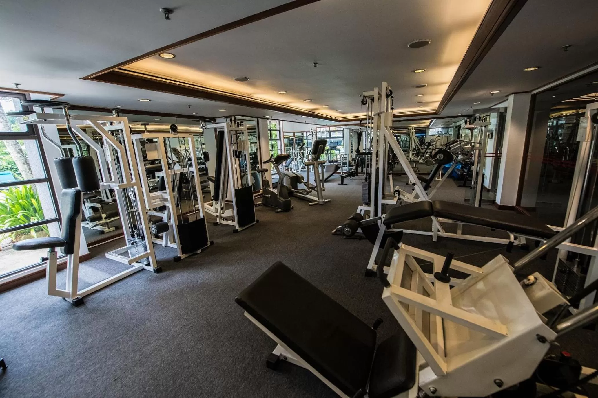 Fitness centre/facilities in Sabah Hotel