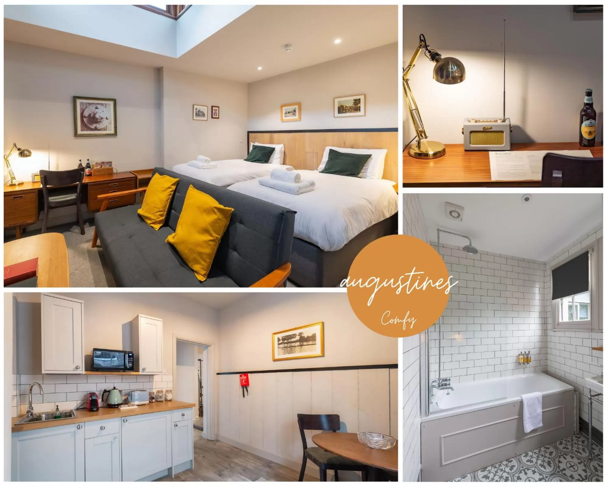 Bed in The Georgian Townhouse