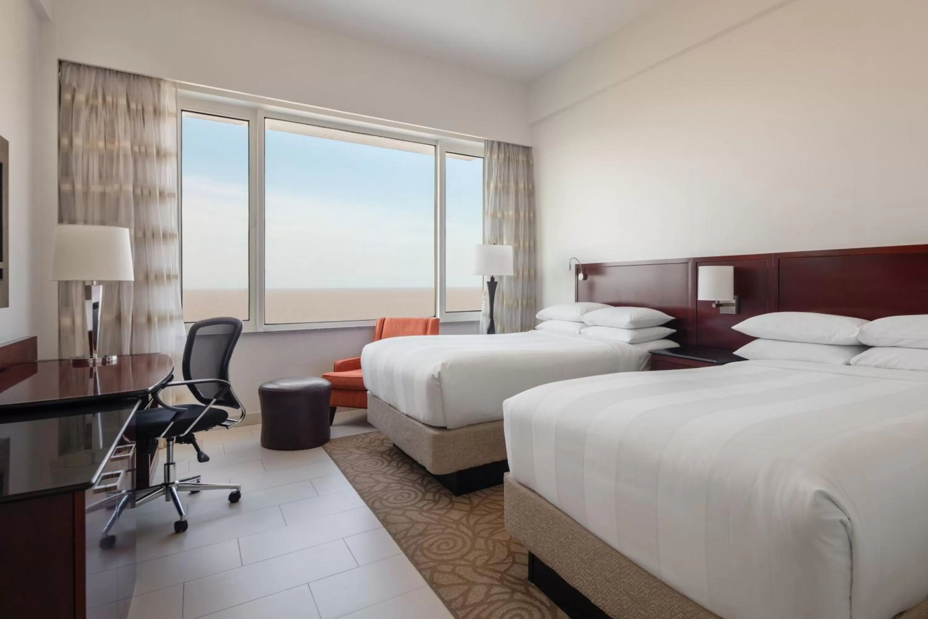 Photo of the whole room, Bed in Guyana Marriott Hotel Georgetown