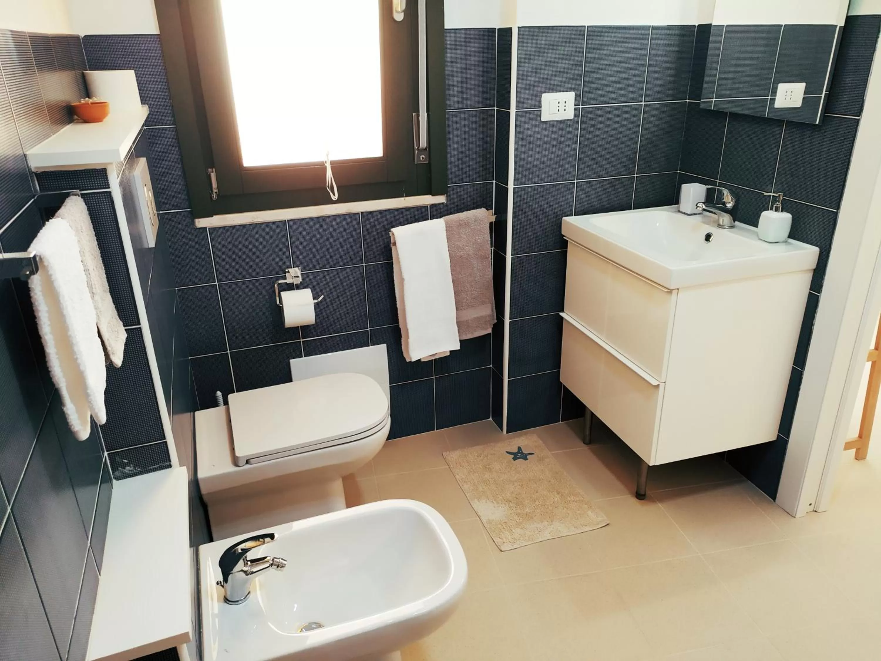 Bathroom in Lo Spicchio b&b