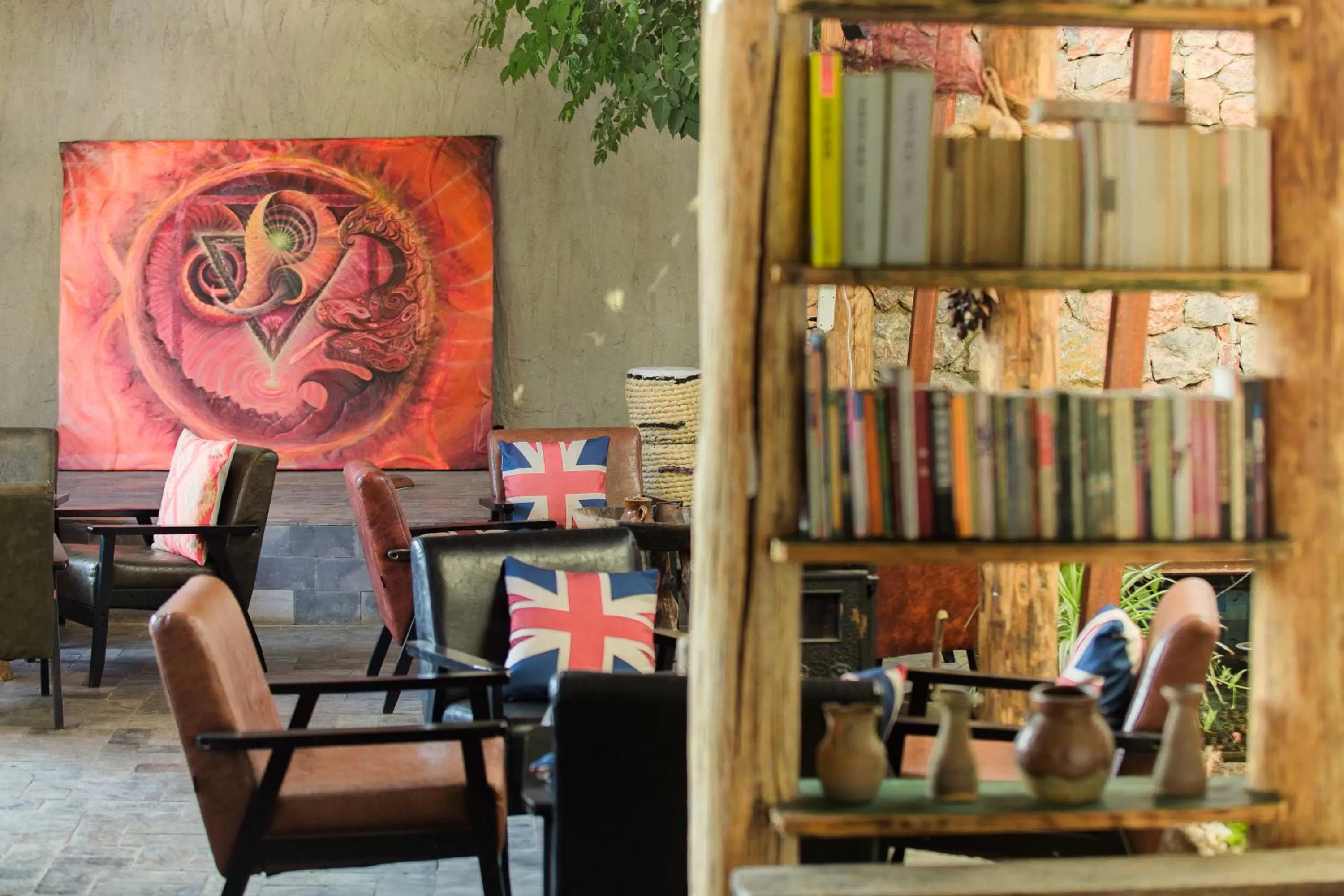 Library in Hidden Hotel