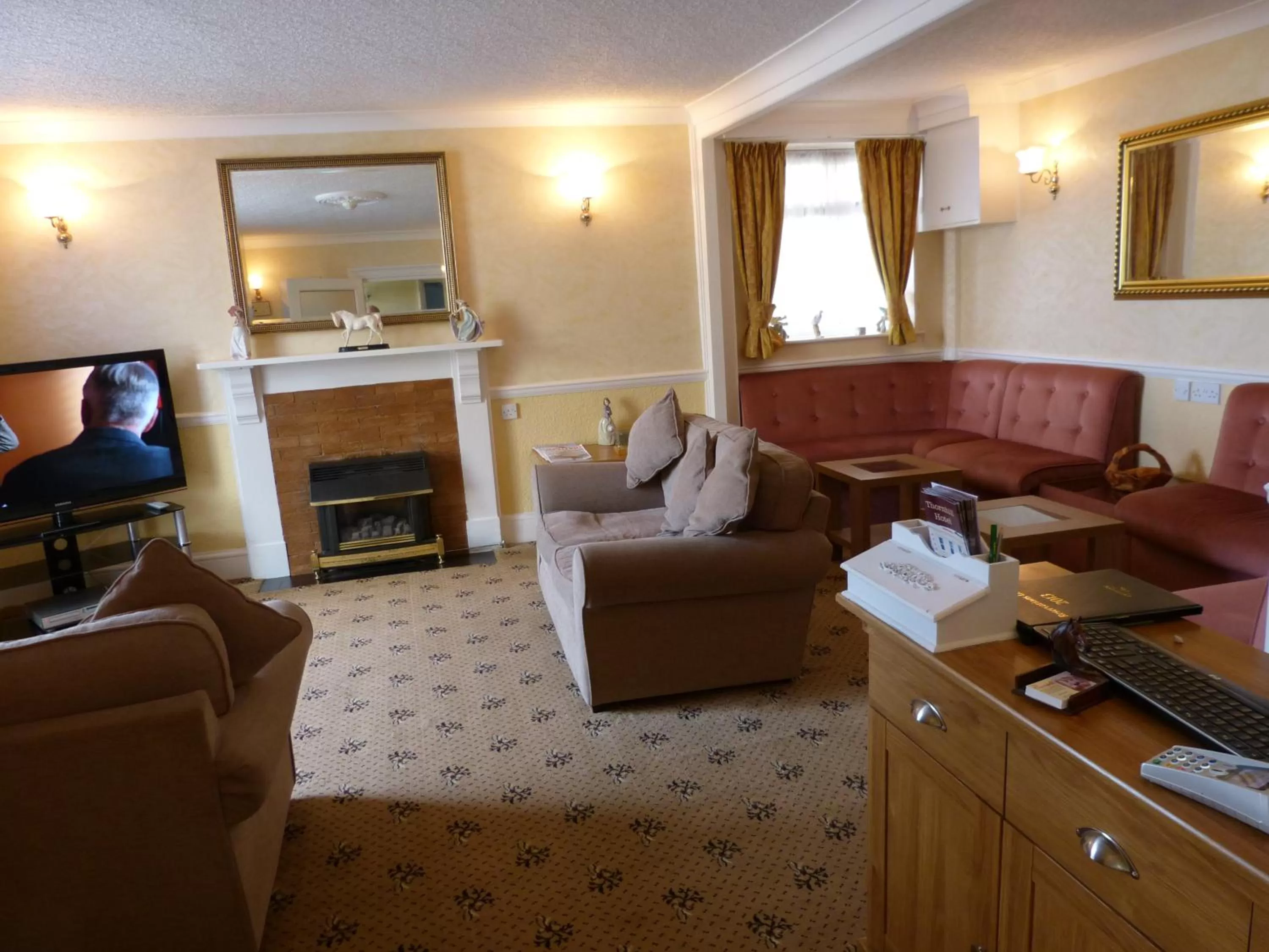 Communal lounge/ TV room in The Thornhill