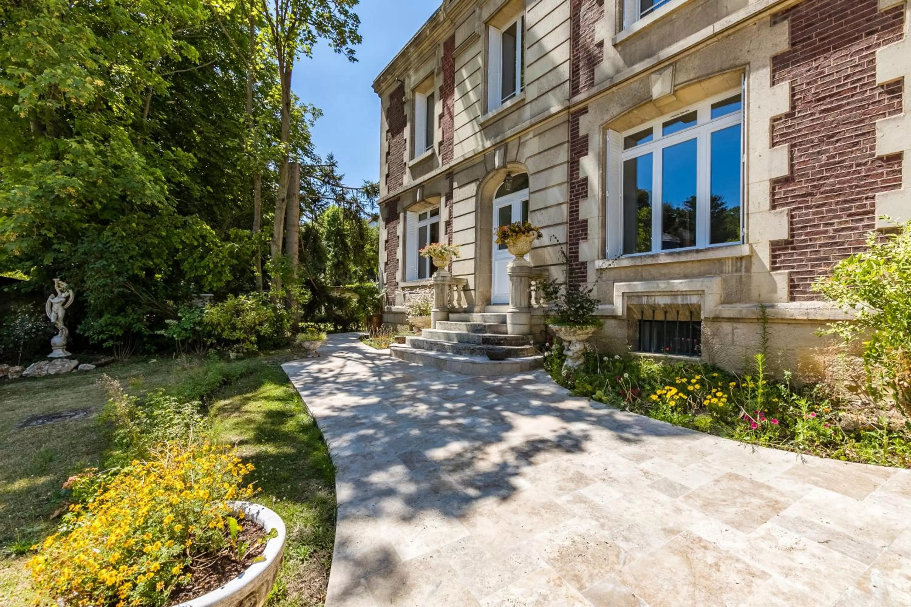 Garden view in Casa La Palma Le 48