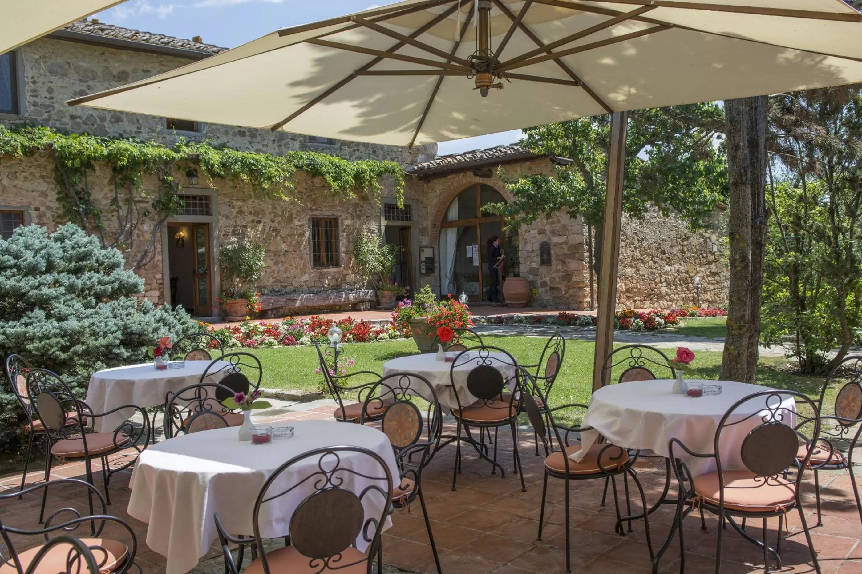 Balcony/Terrace in Hotel Belvedere Di San Leonino