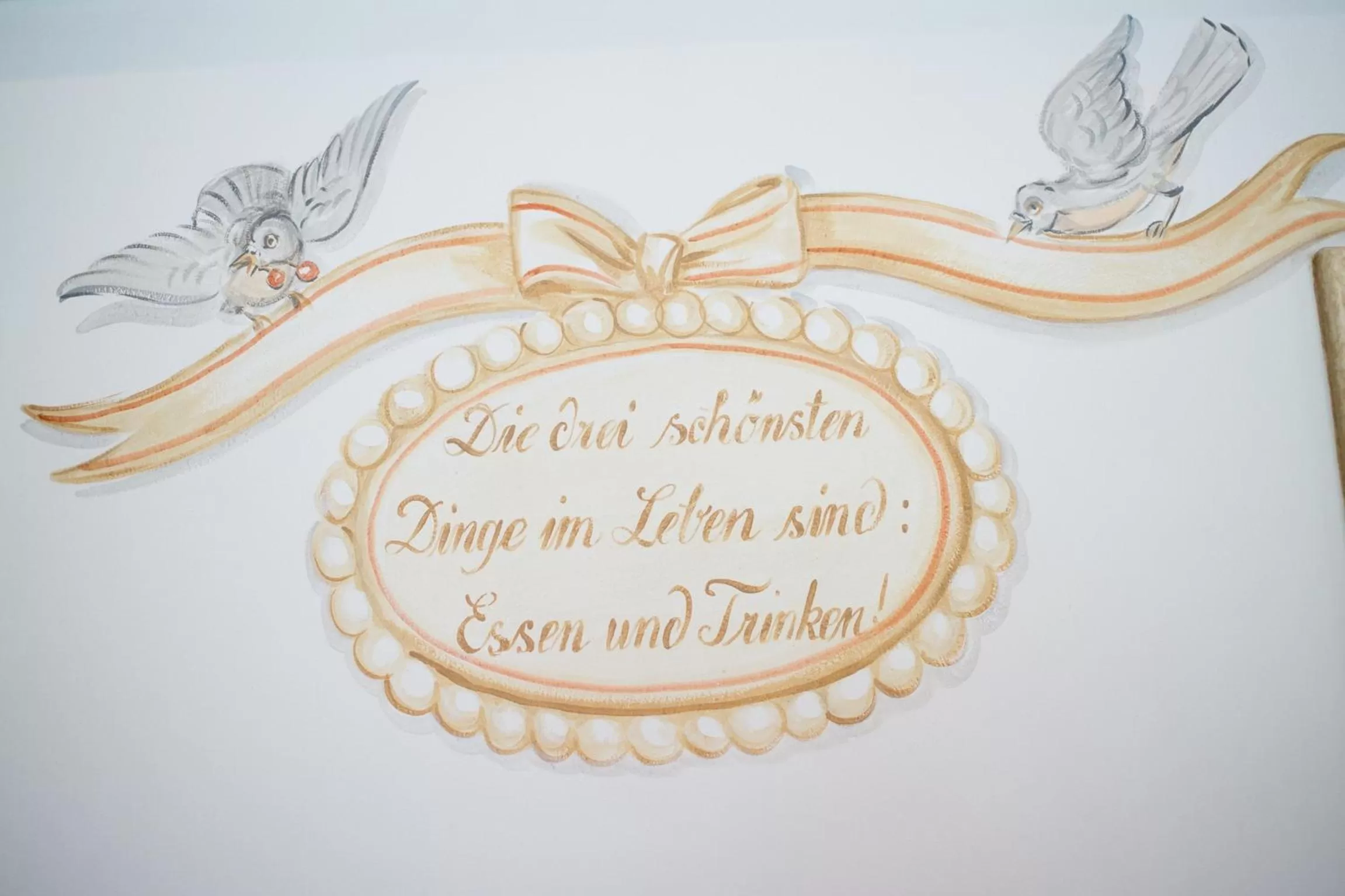 Decorative detail in Landhaus Grünau