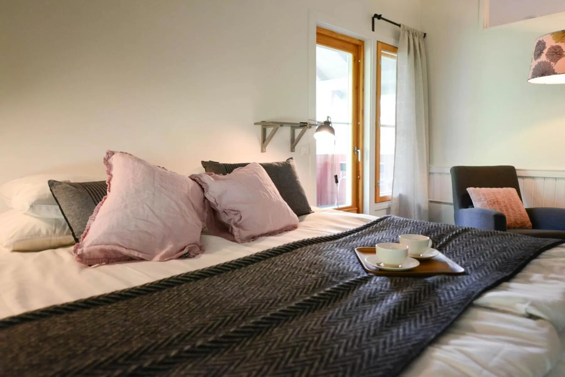 Bed, Room Photo in Sahanlahti Resort