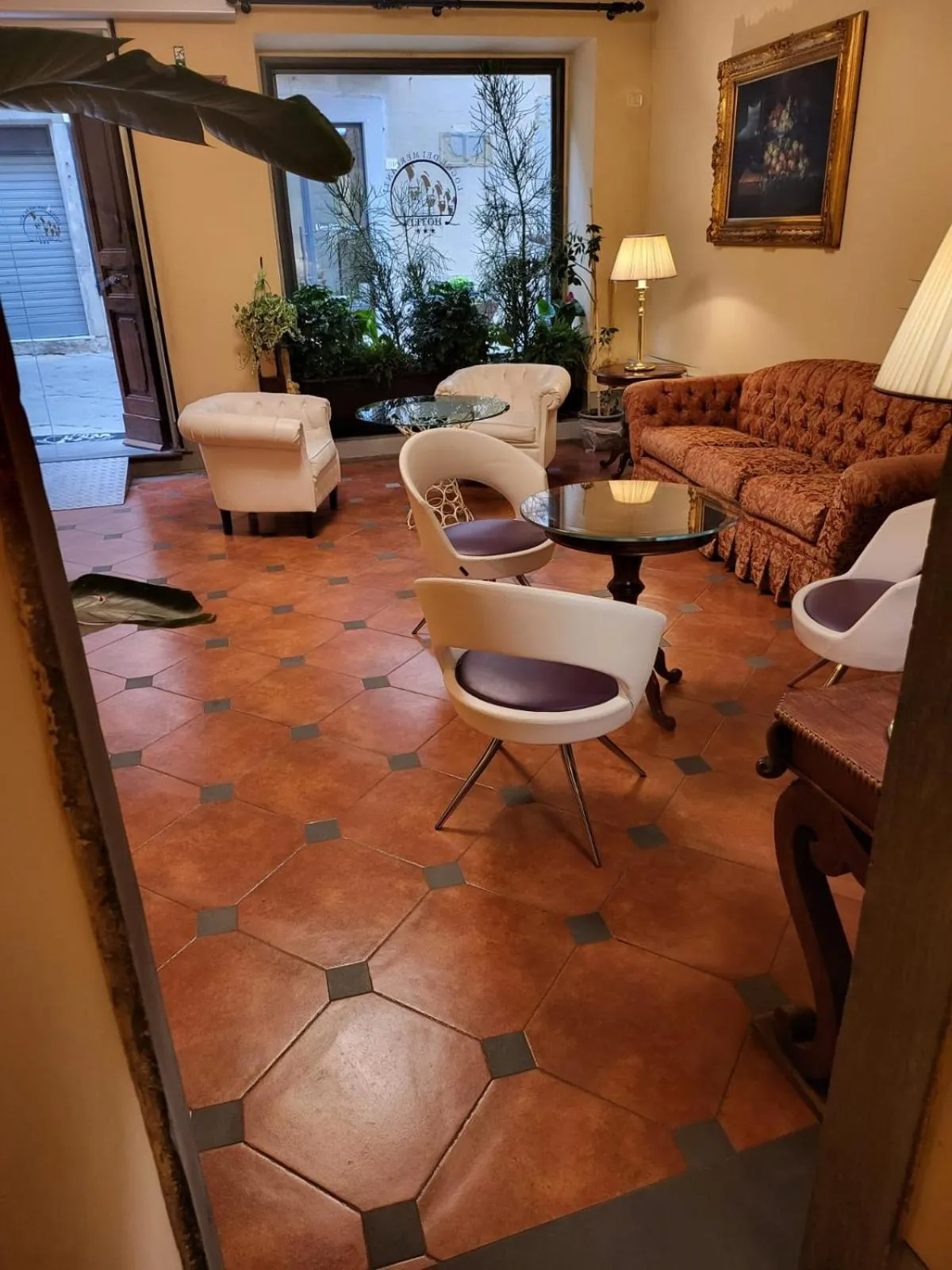 Lobby or reception in Hotel Logge Dei Mercanti
