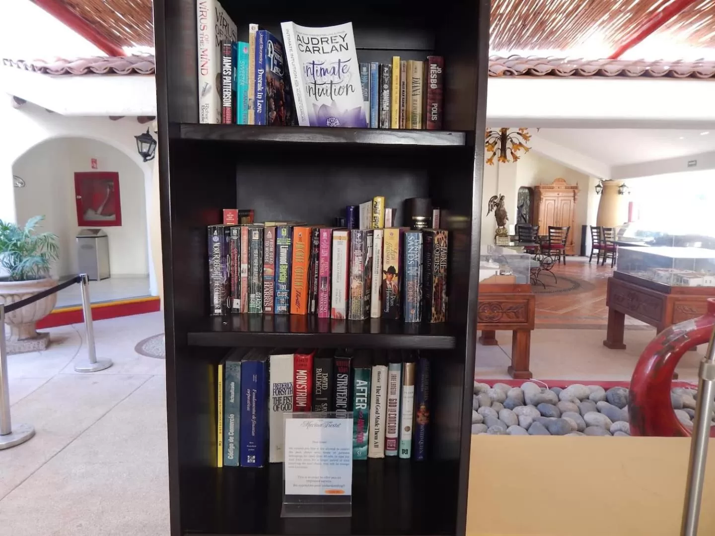 Library in Studio At Marina Los Cabos