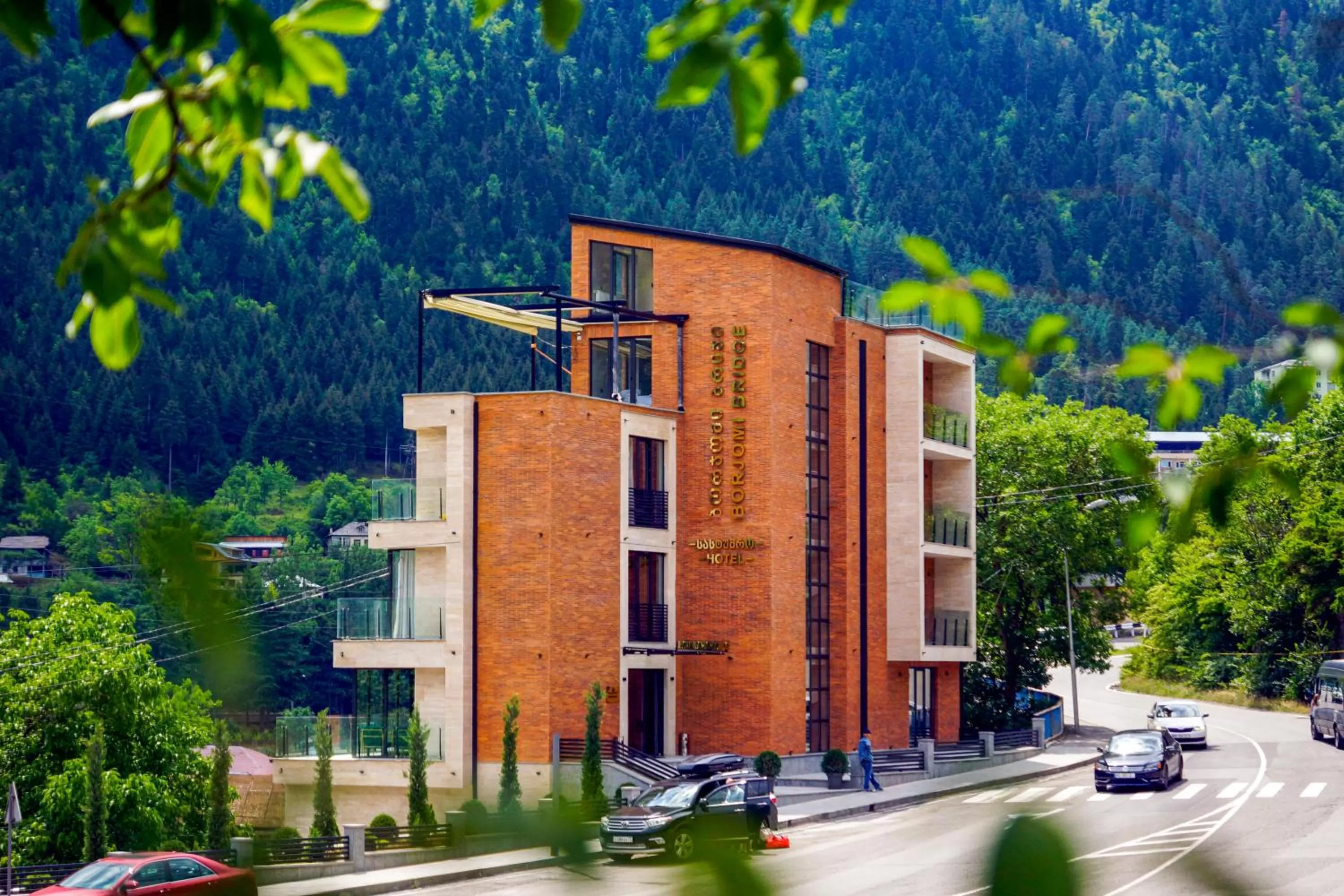 Property Building in Borjomi Bridge Hotel