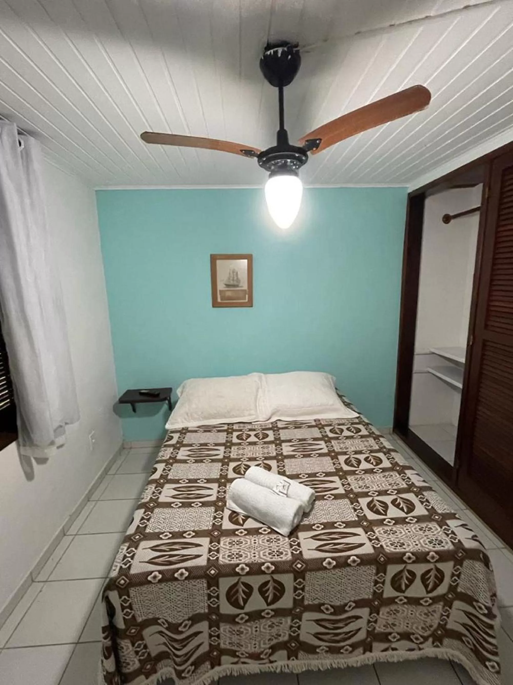 Bed in Pousada Saint Germain