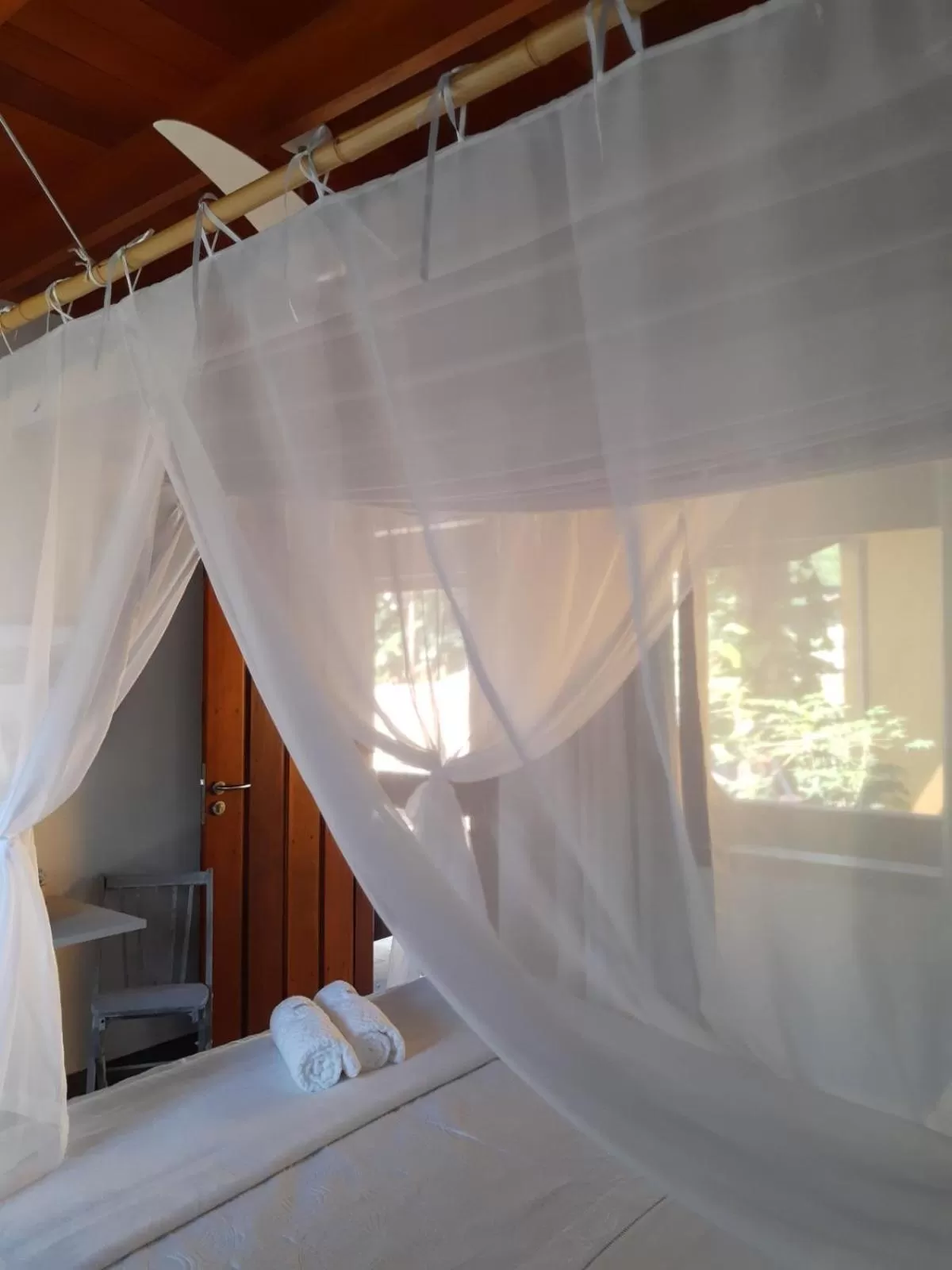 Bed in Magias de Paraty Ecopousada