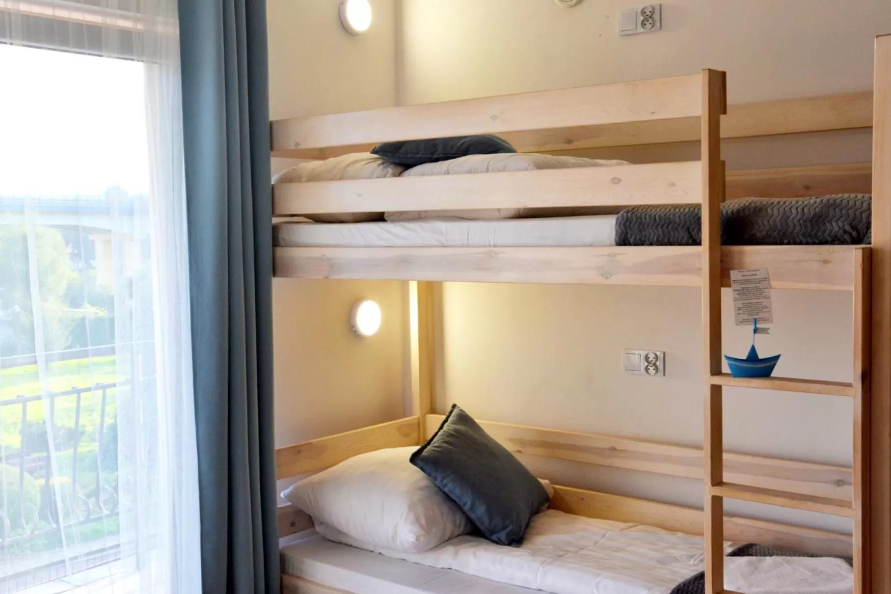 Photo of the whole room, Bunk Bed in Willa ŻeglarSki