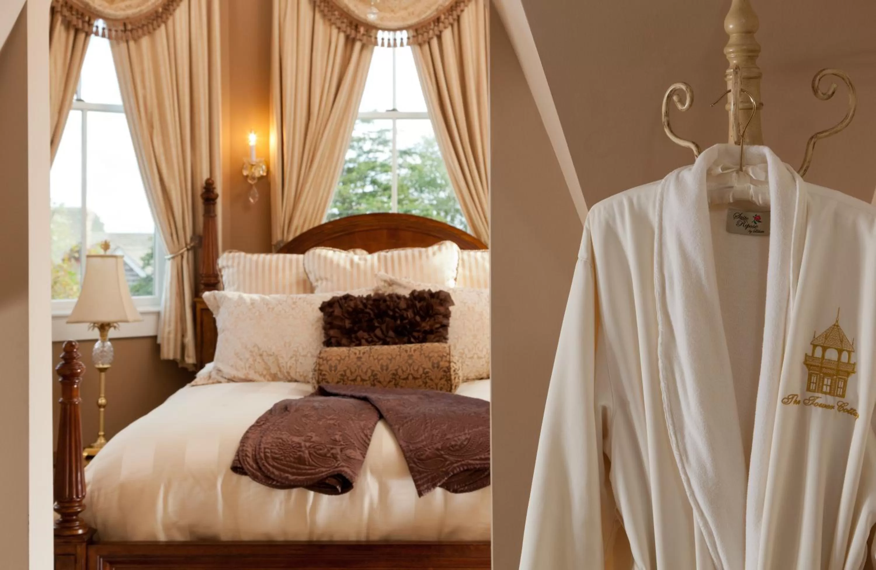 Bedroom in The Tower Cottage Bed and Breakfast