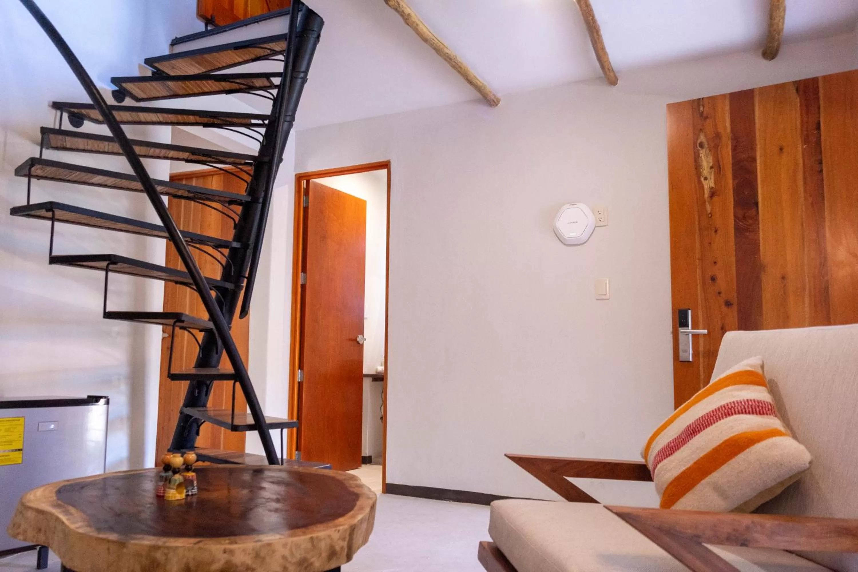 Living room in Hotel Circulo Bacalar