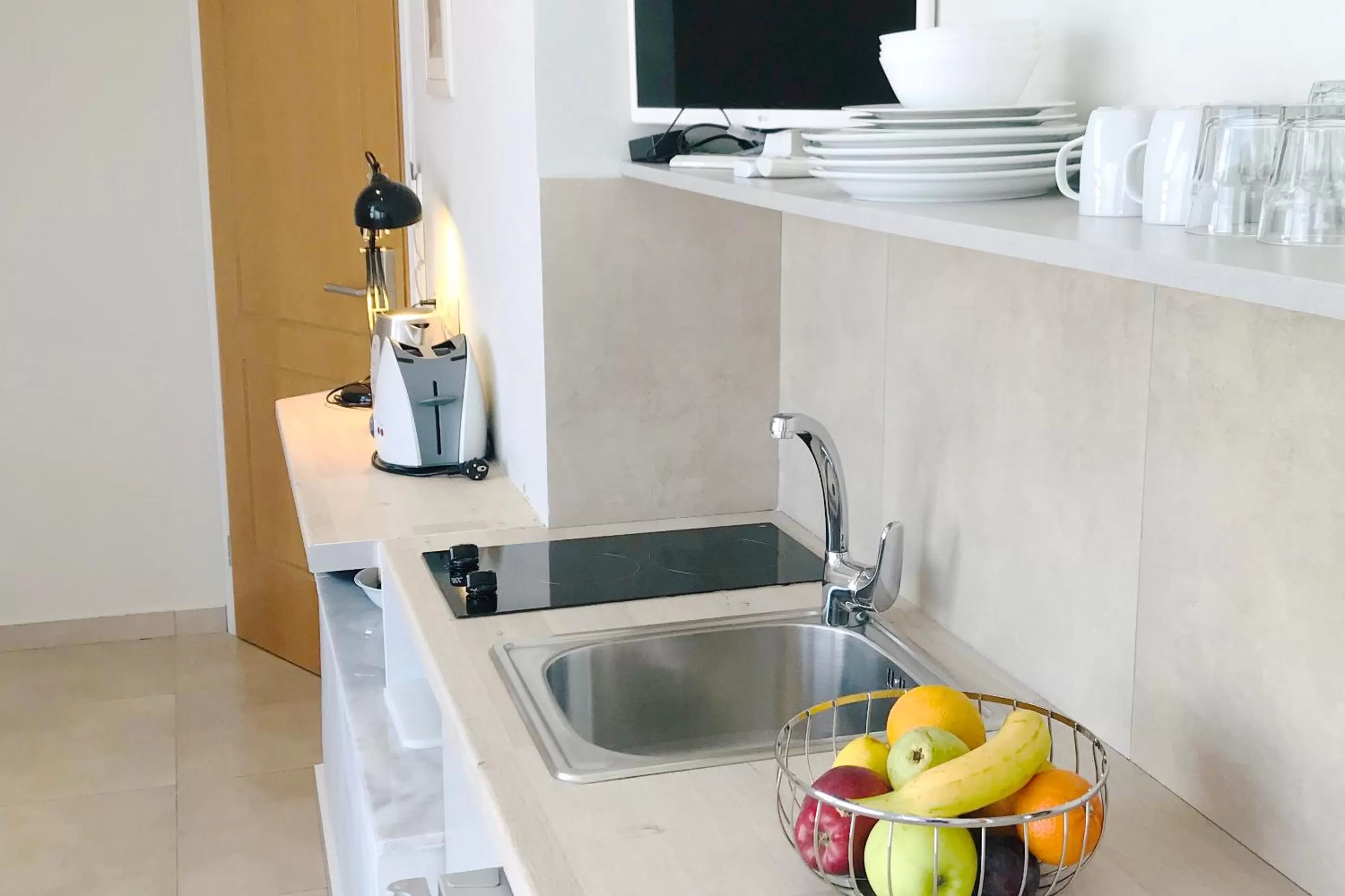 Kitchen or kitchenette in Athens Studios