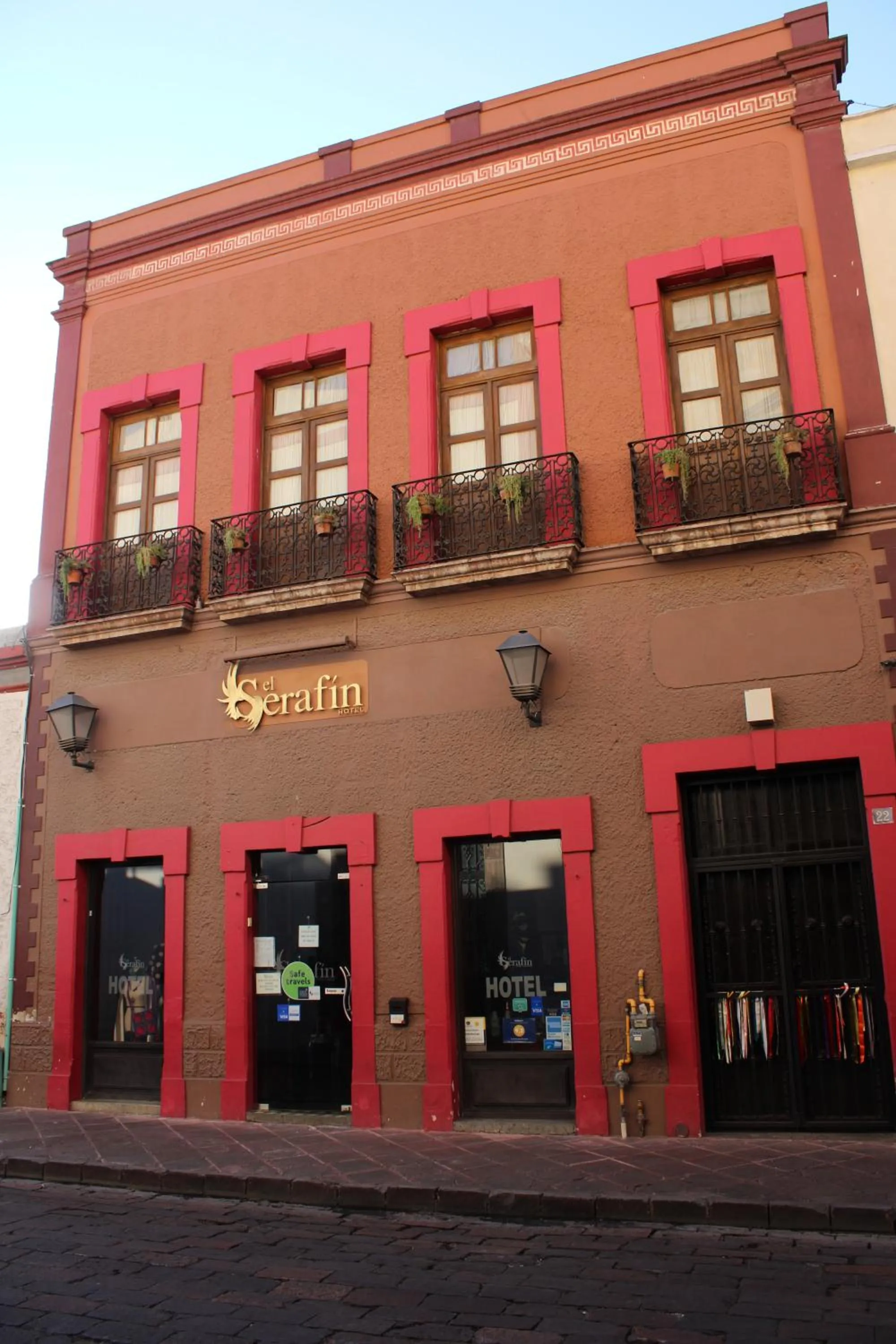 Property building in El Serafin Hotel Boutique