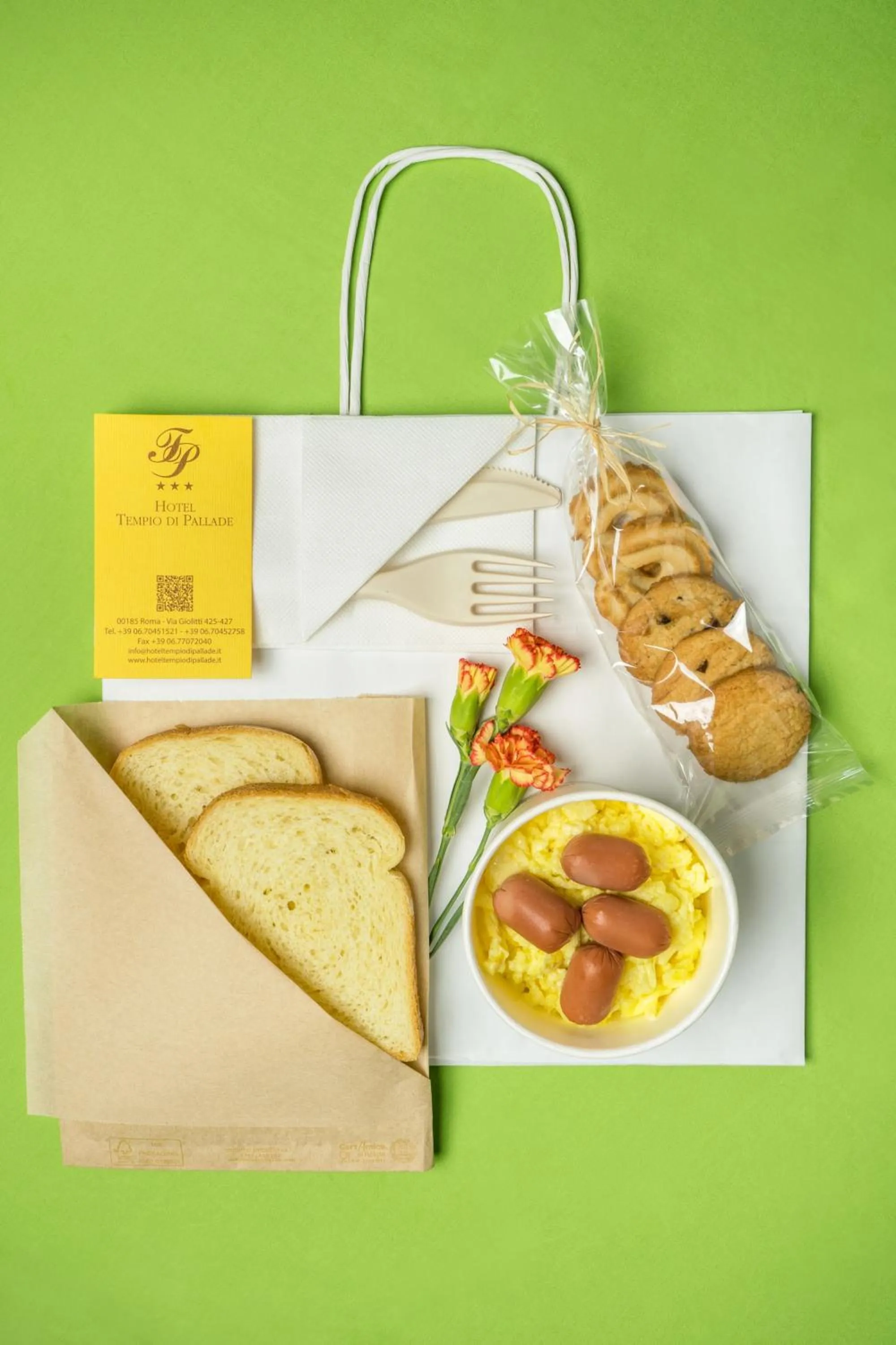 Food and drinks in Hotel Tempio Di Pallade