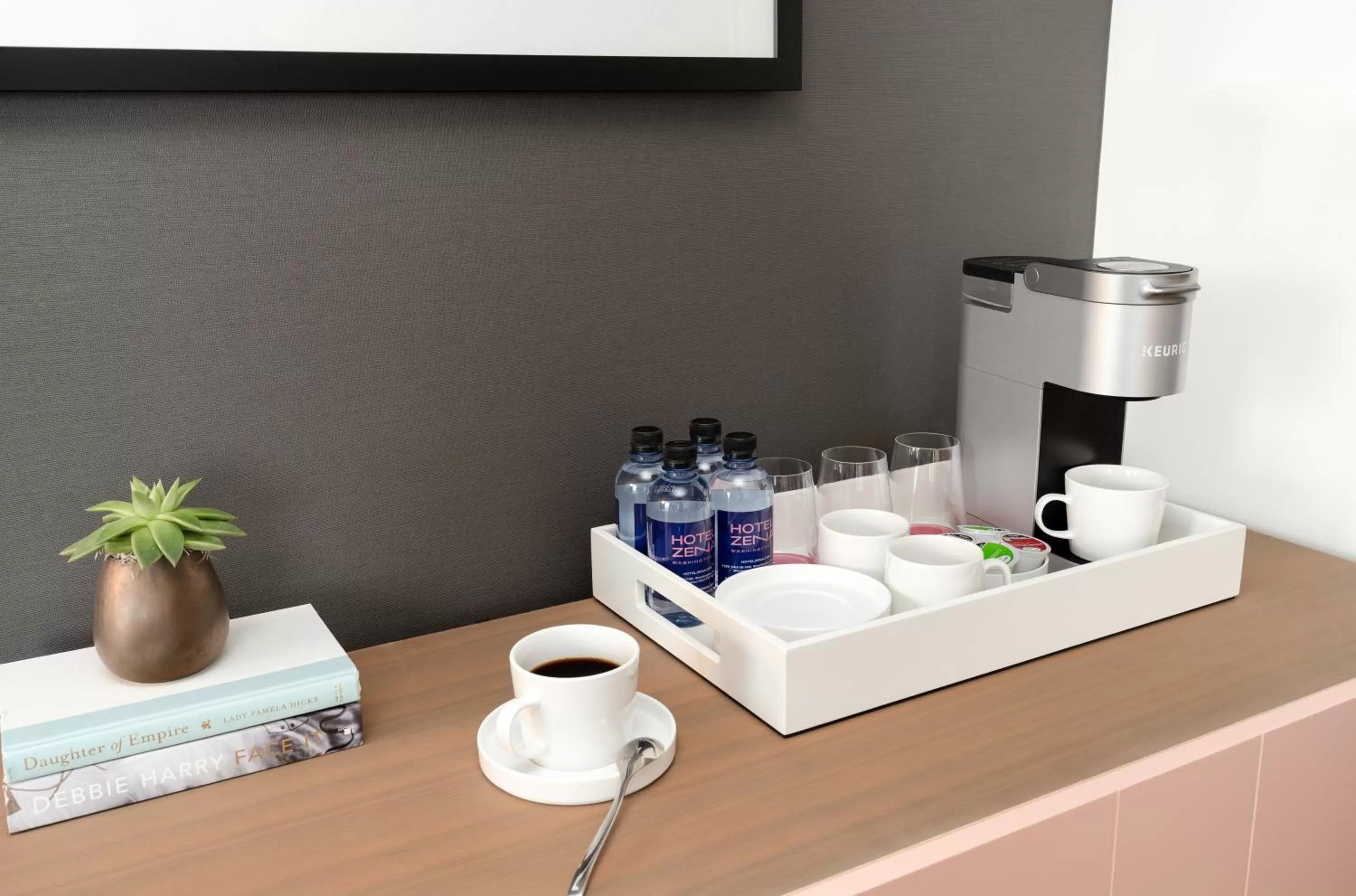 Photo of the whole room in Hotel Zena Washington DC