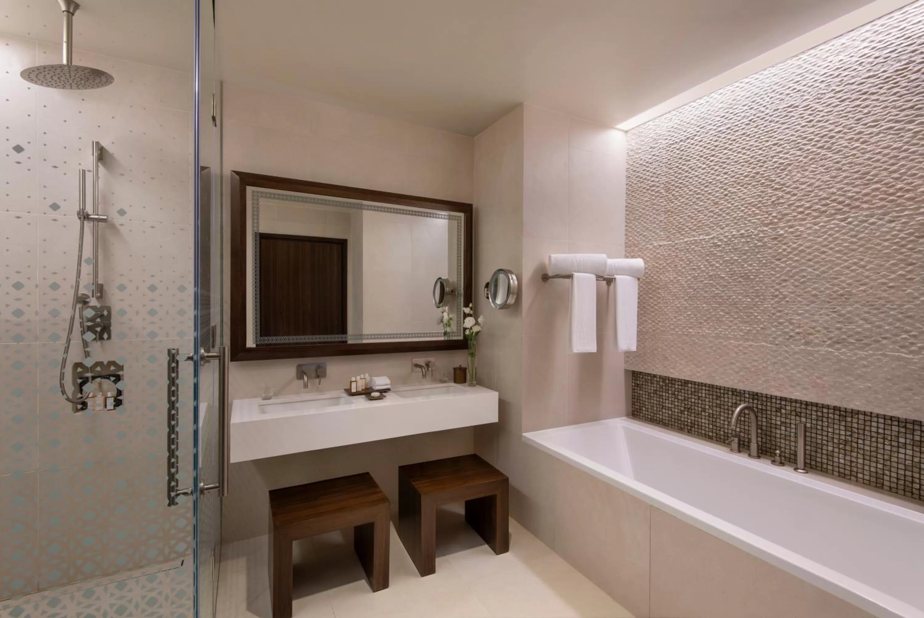 Bathroom in Alwadi Hotel Doha - MGallery Collection