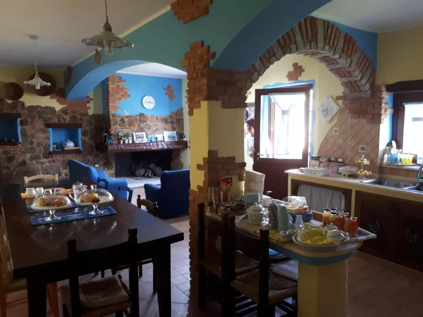 Area and facilities in B&B La Dolce Sosta