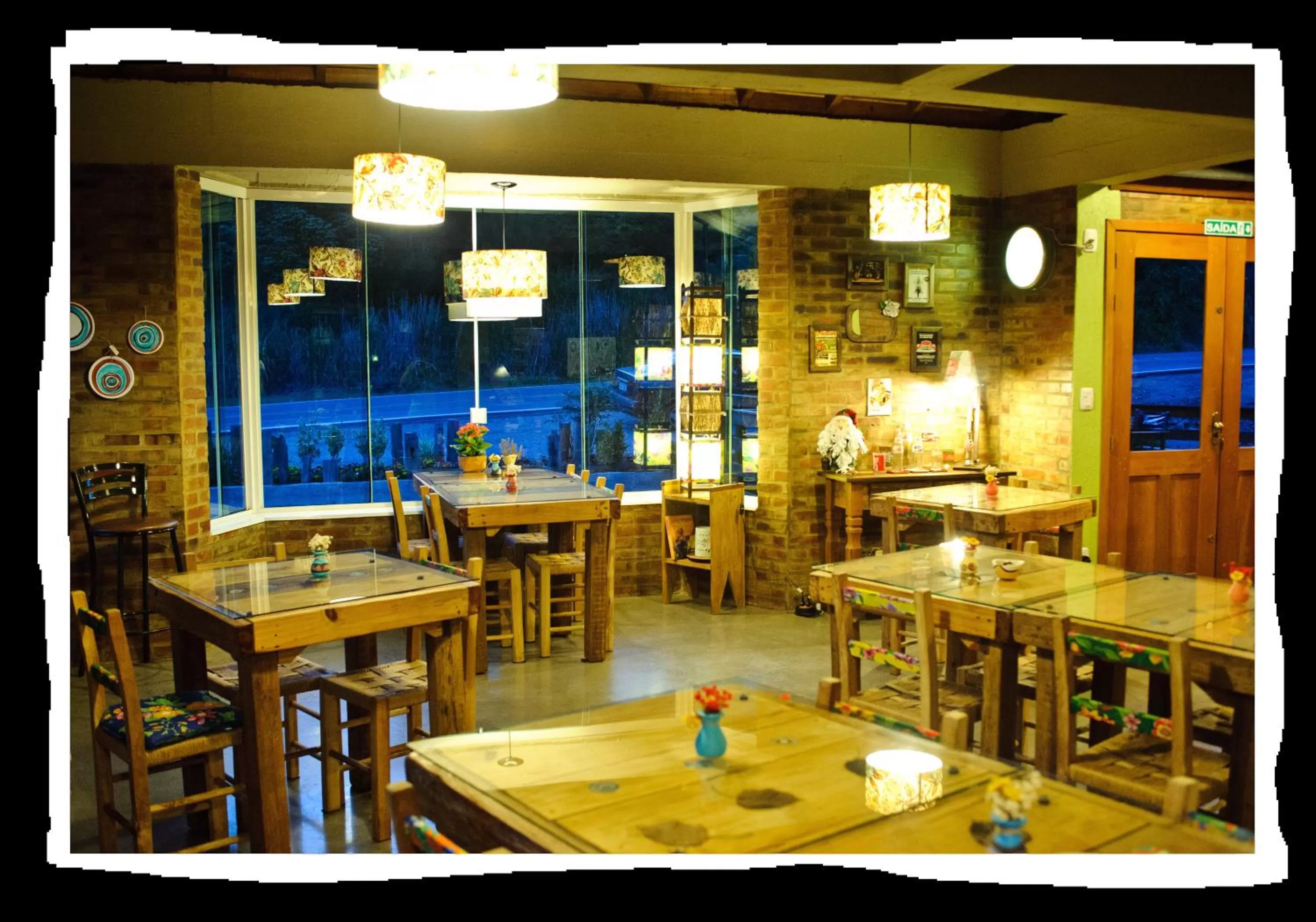 Lounge or bar, Restaurant/Places to Eat in Bina's Haus Pousada, Cafeteria e Atelier