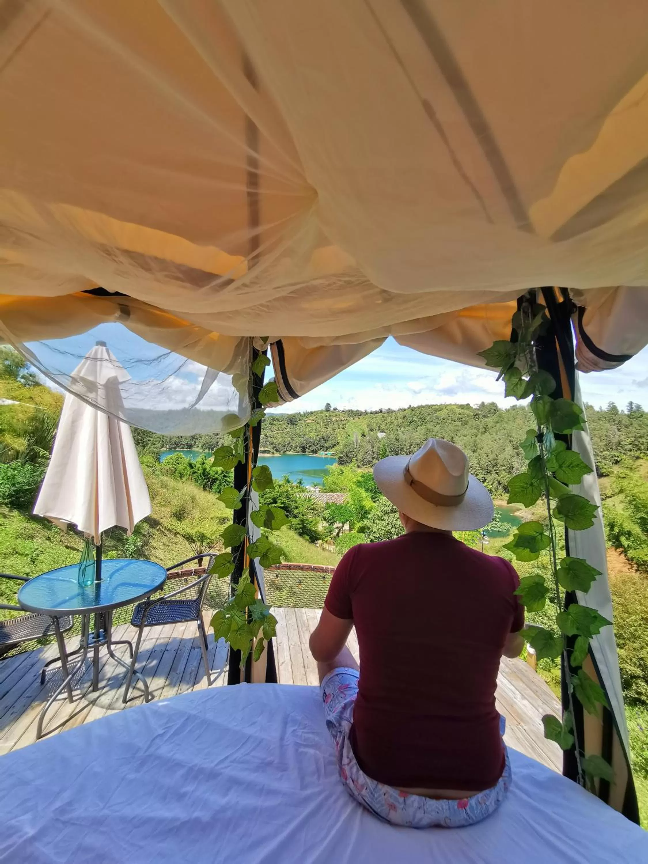 Lake view in Levit Glamping - Hotel Guatapé ADULTS ONLY