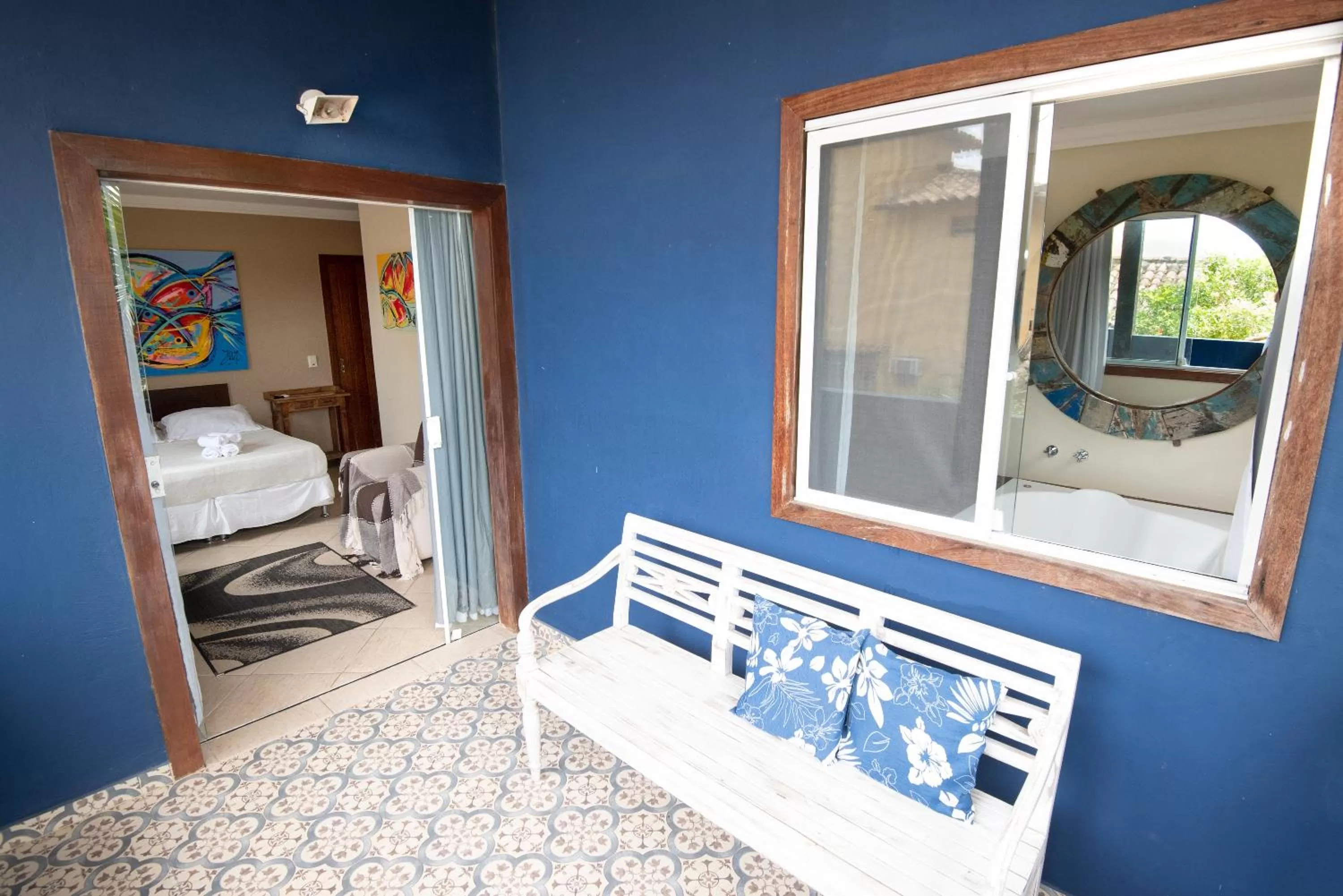 Balcony/Terrace in Pousada La Dolce Vita