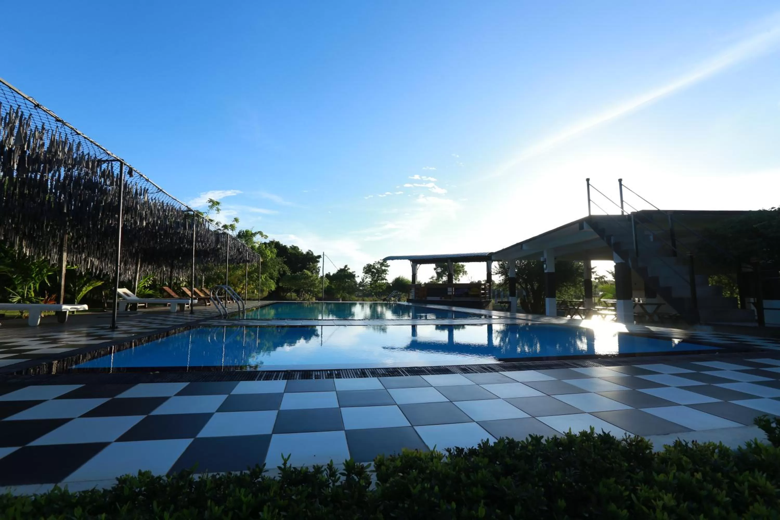 River view in Eco Hotel Black & White - Anuradhapura